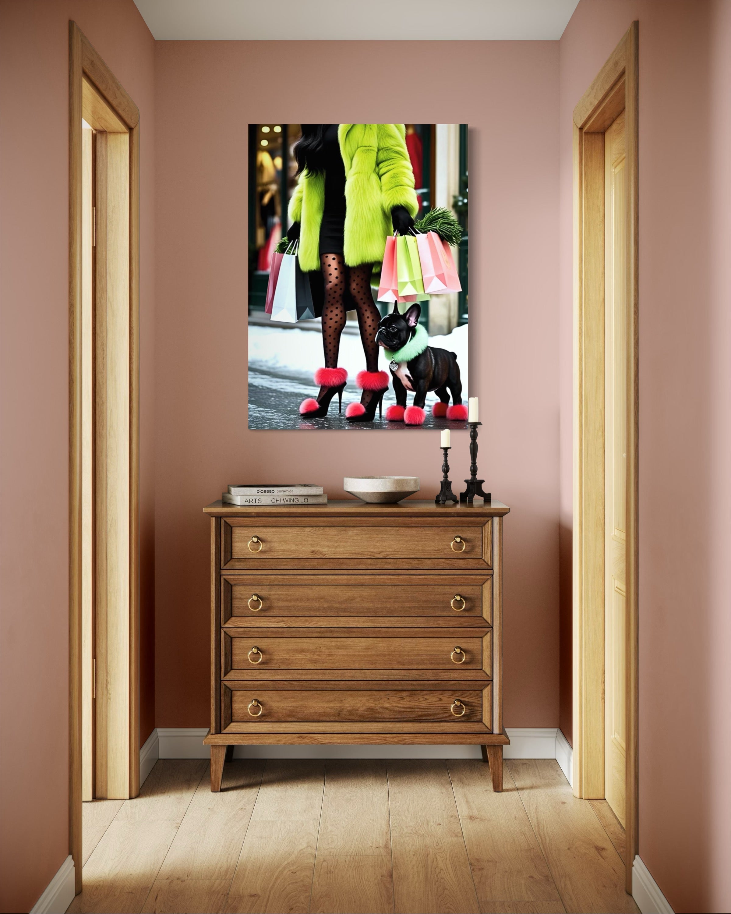 Shopping Pals Museum Print