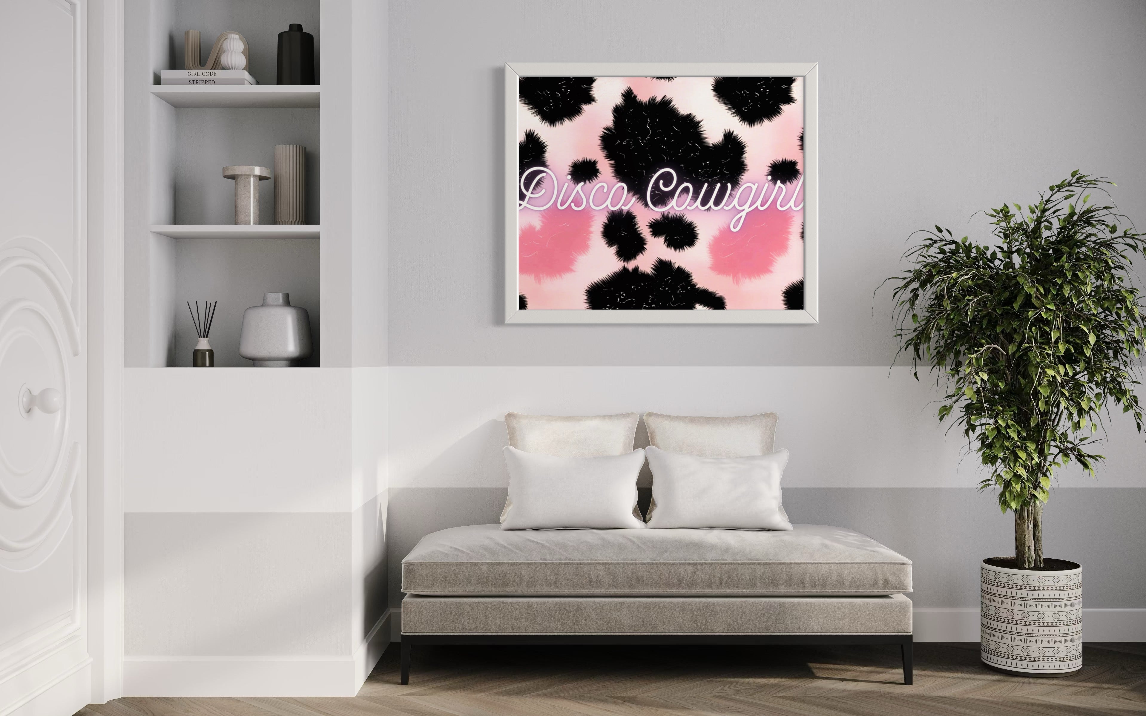 Disco Cowgirl Poster