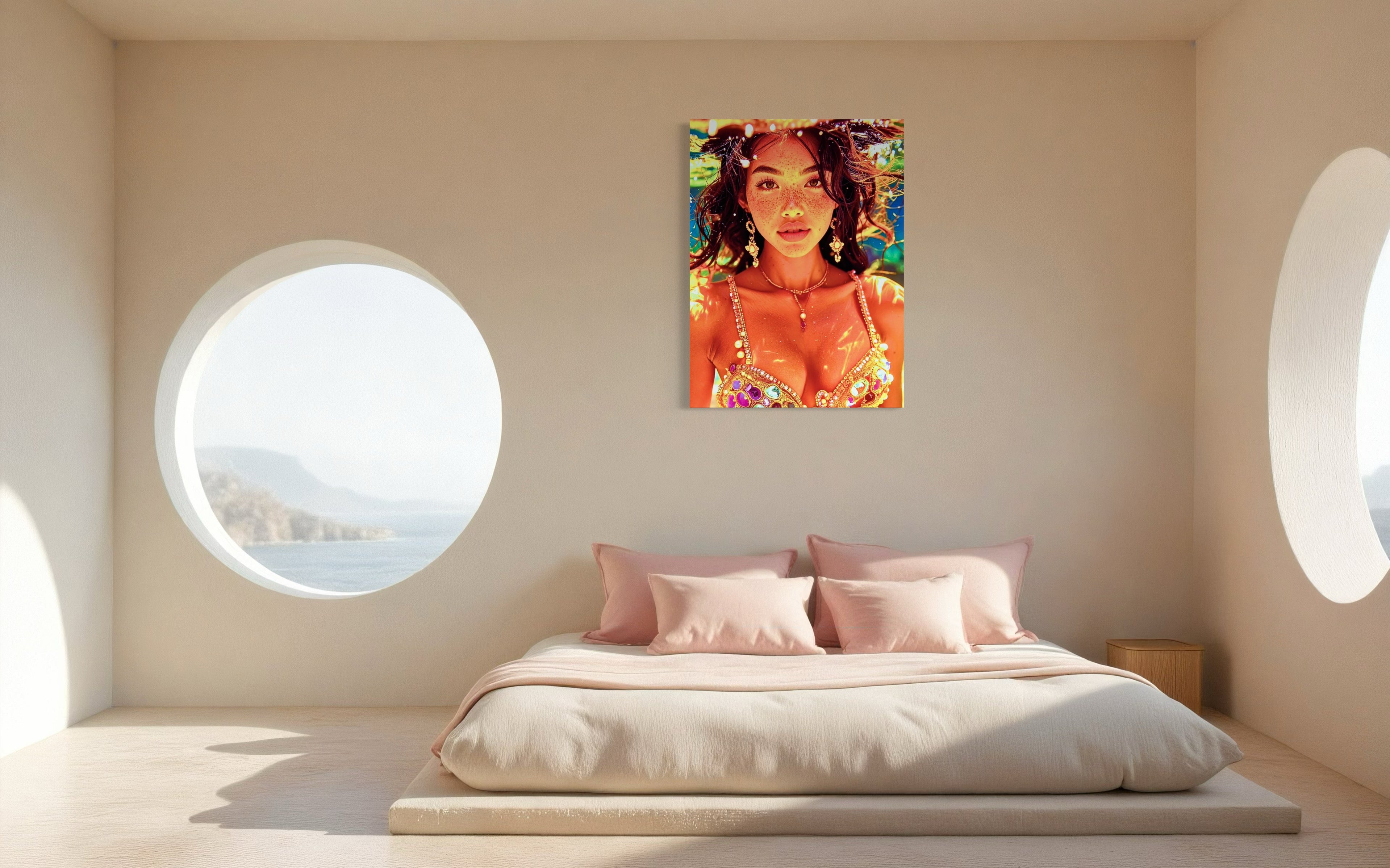 Nerida Siren of Baia do Sancho, Brazil Museum Print