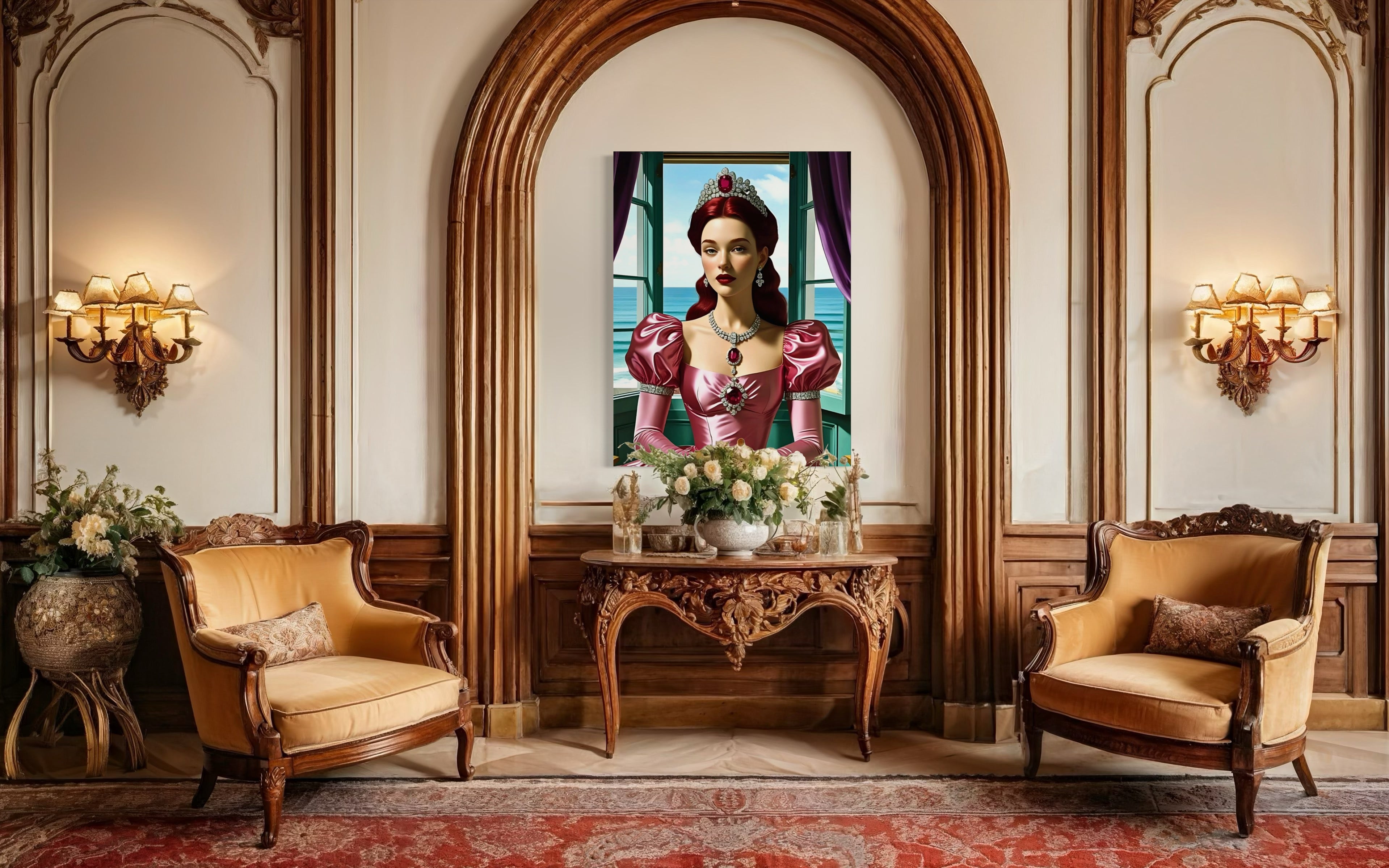 Ruby Queen of the Sea Museum Print