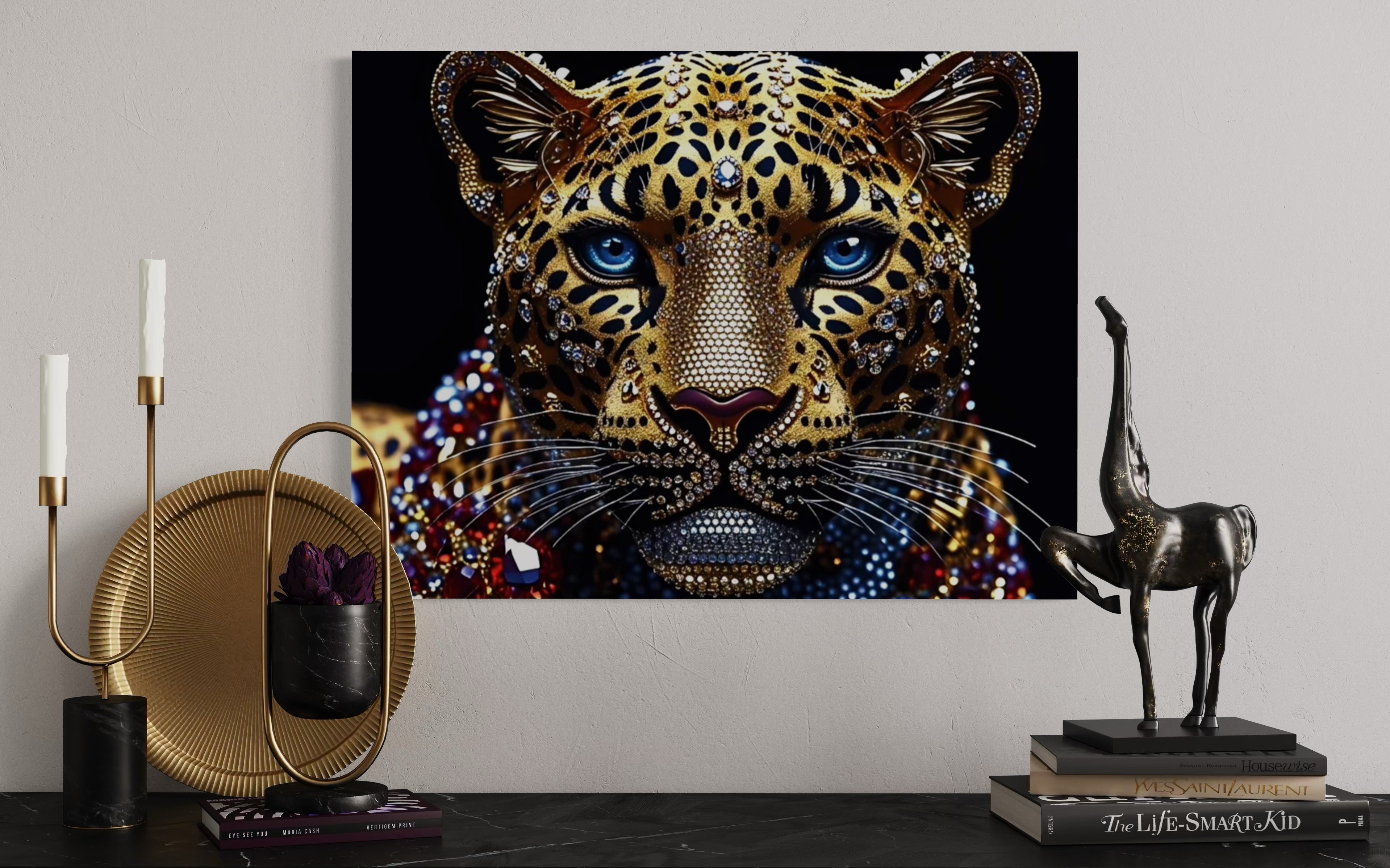 Gemstone Leopard