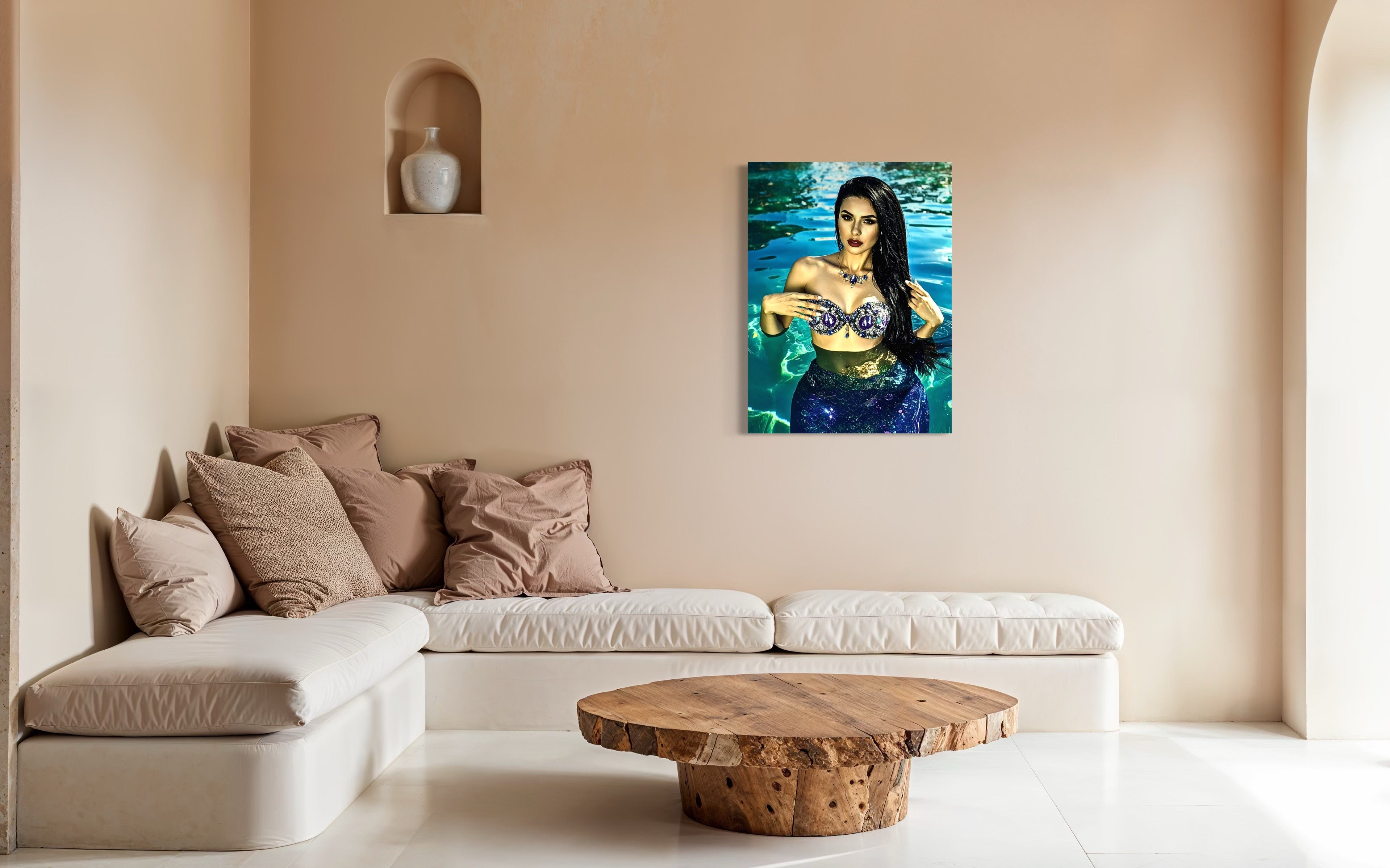 Delphine Siren of the Baltic Sea Museum Print