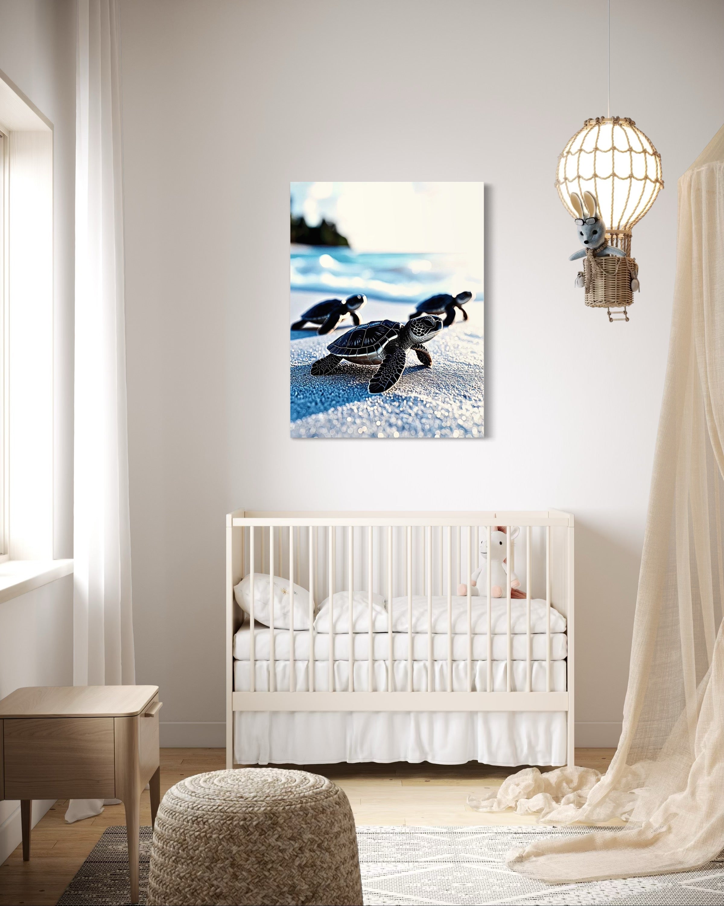 Baby Sea Turtles Museum Print