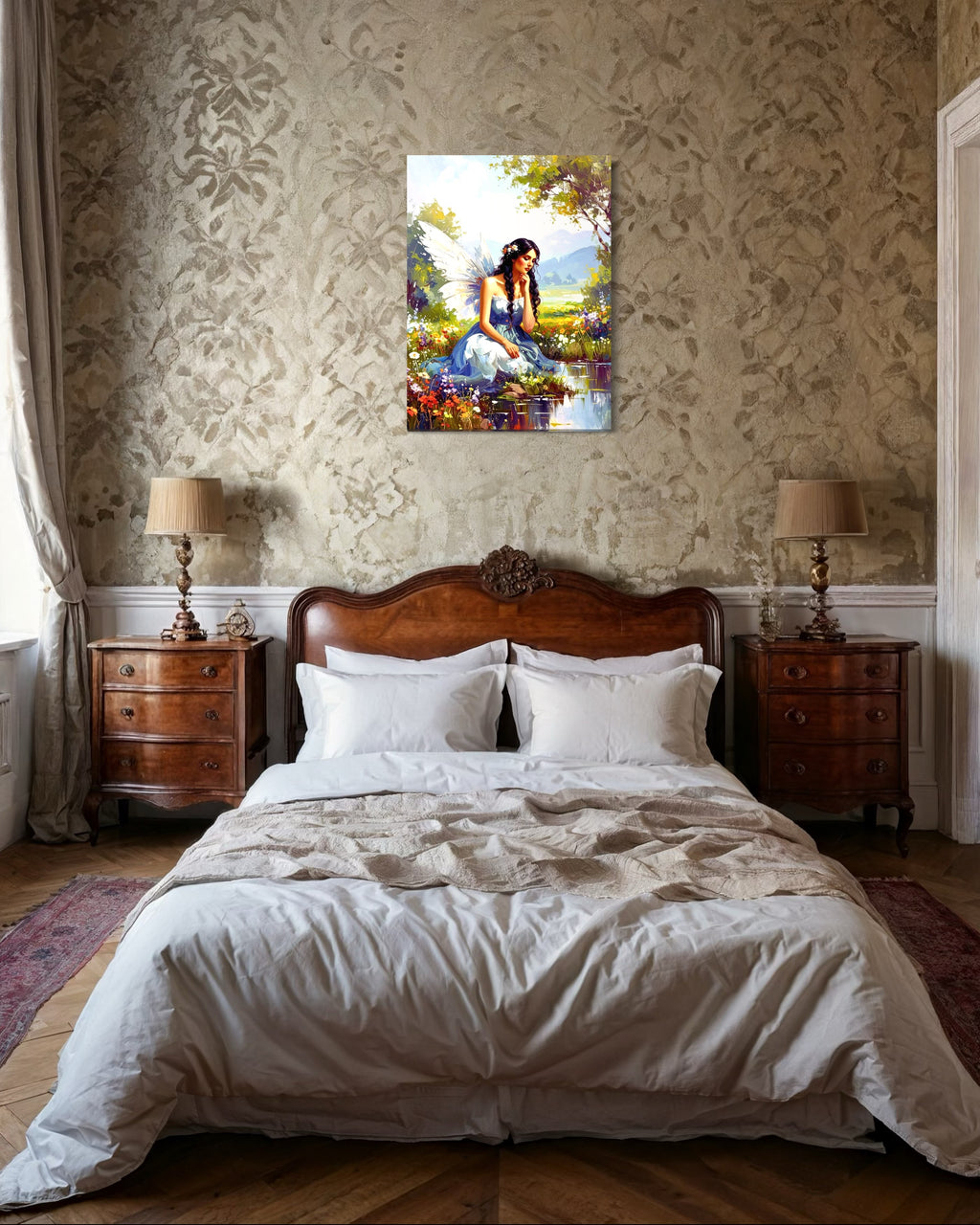Dreamy Fairy Meadow Poster