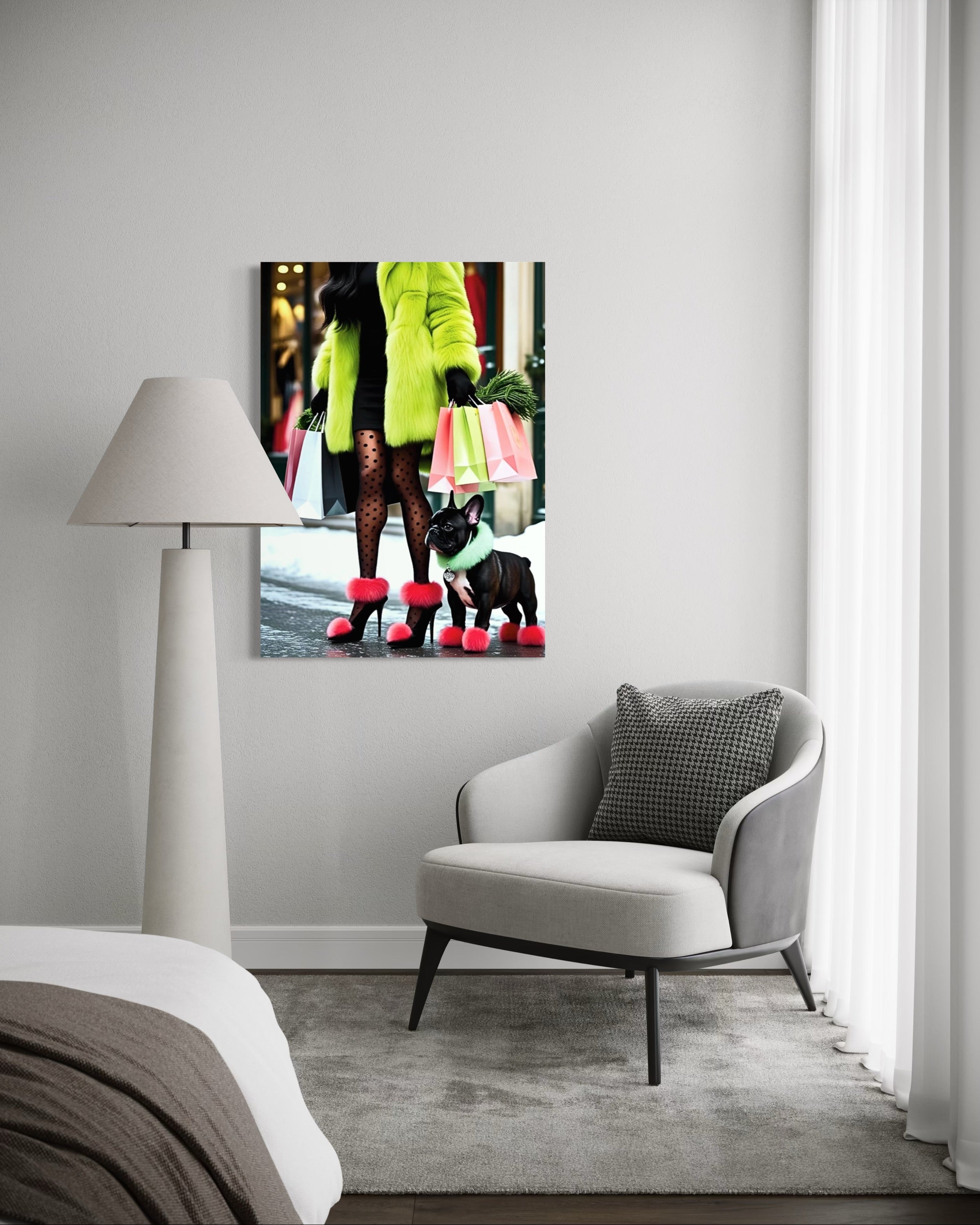 Shopping Pals Museum Print