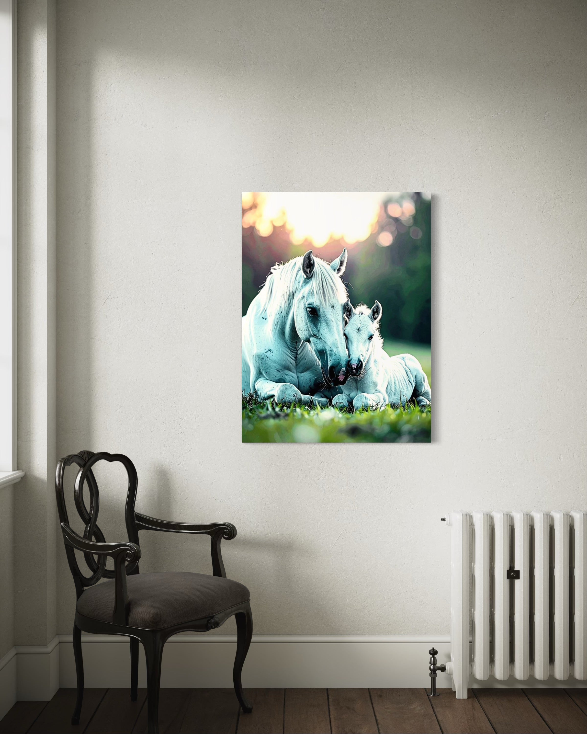 White Horse and Pony Museum Print