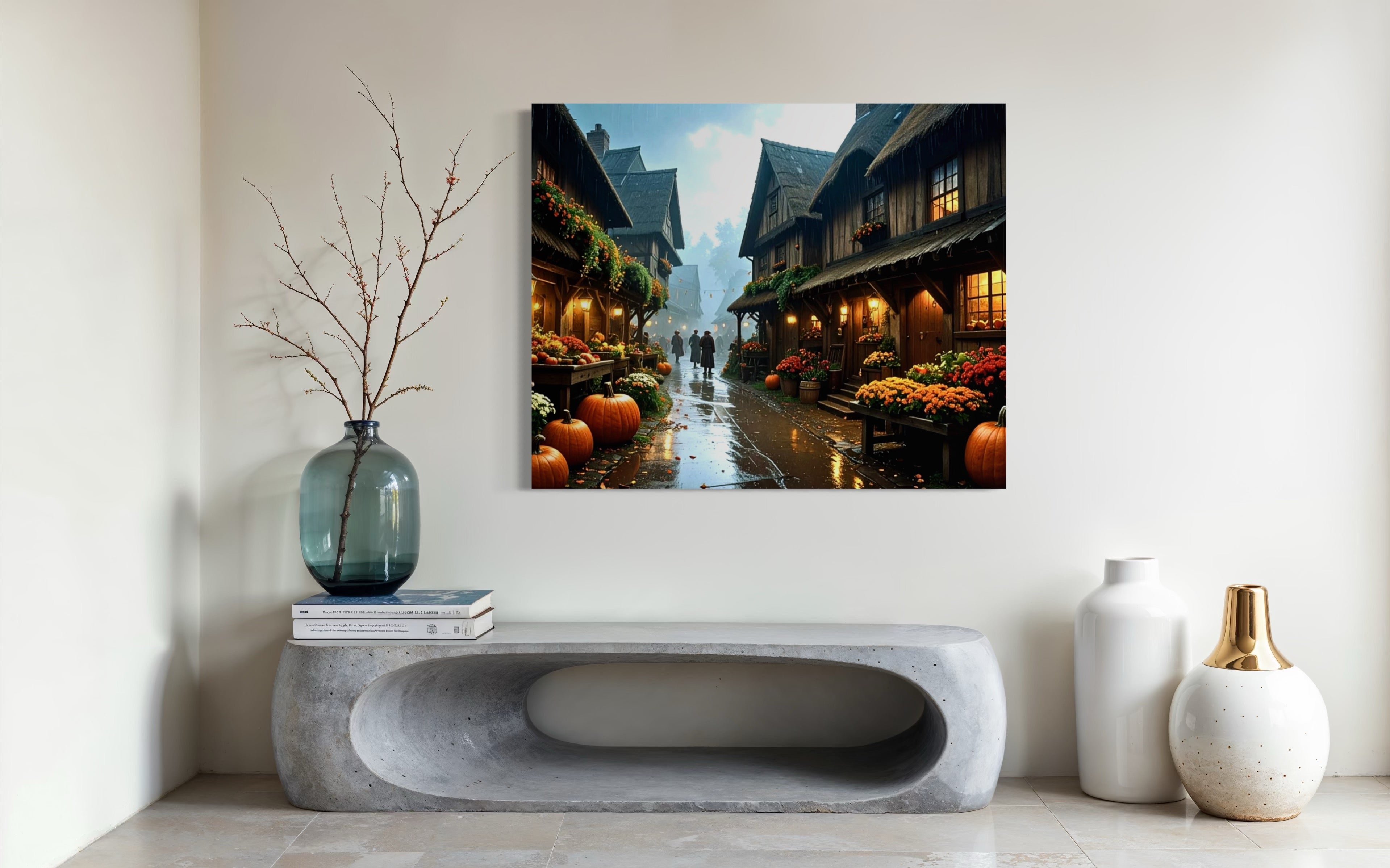 Vintage Fall Village