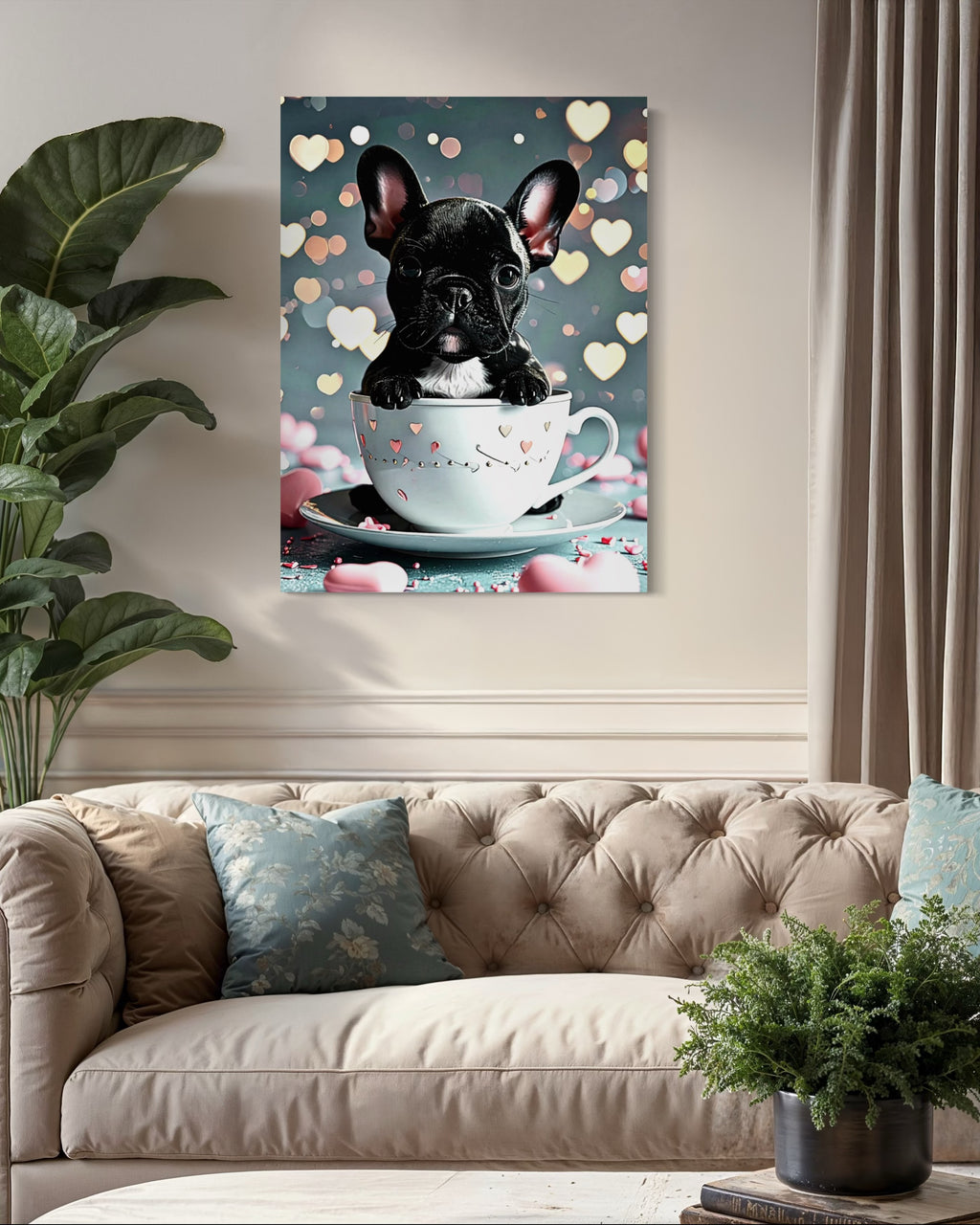 Black Teacup Frenchie
