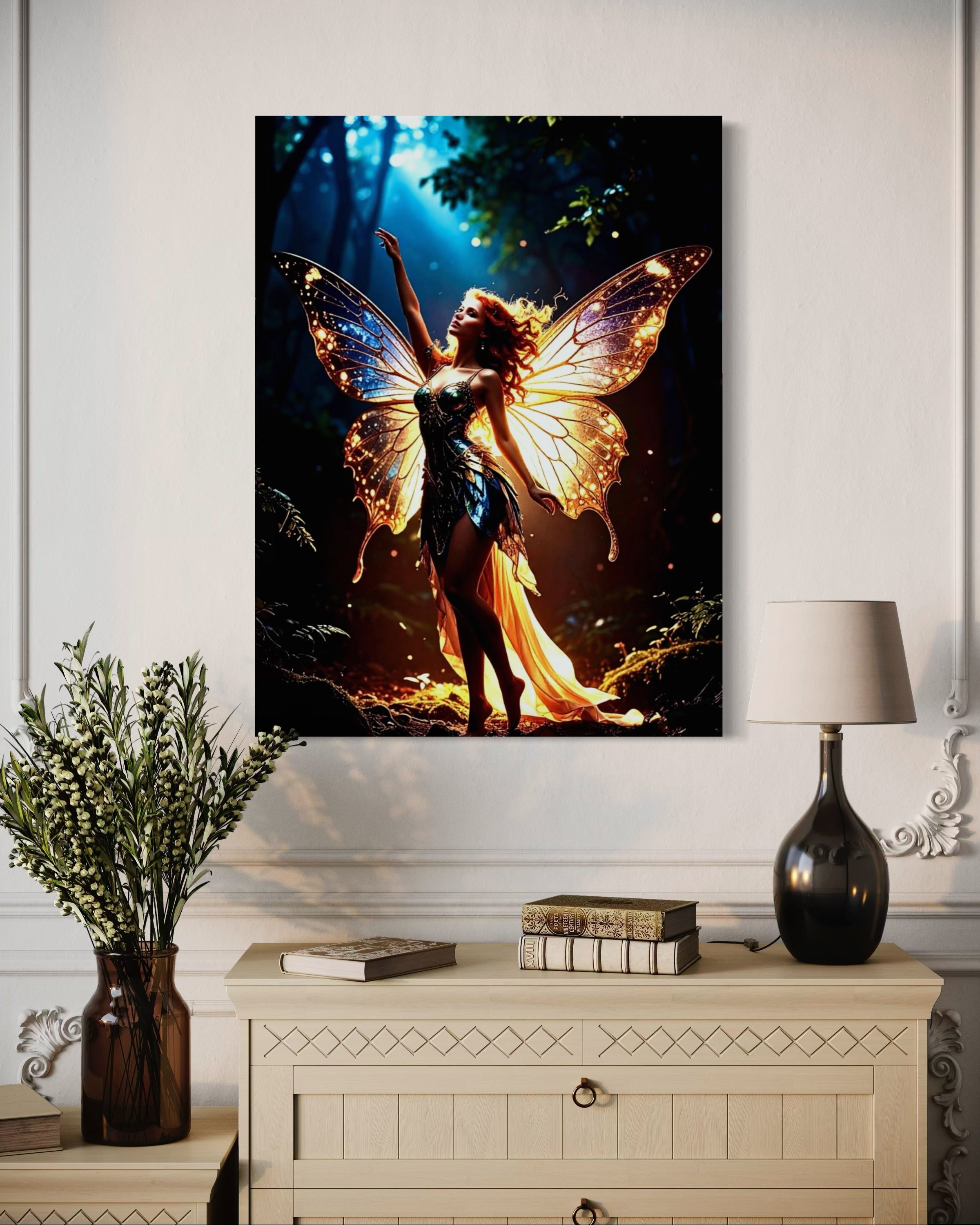 Enchanting Glowing Fairy