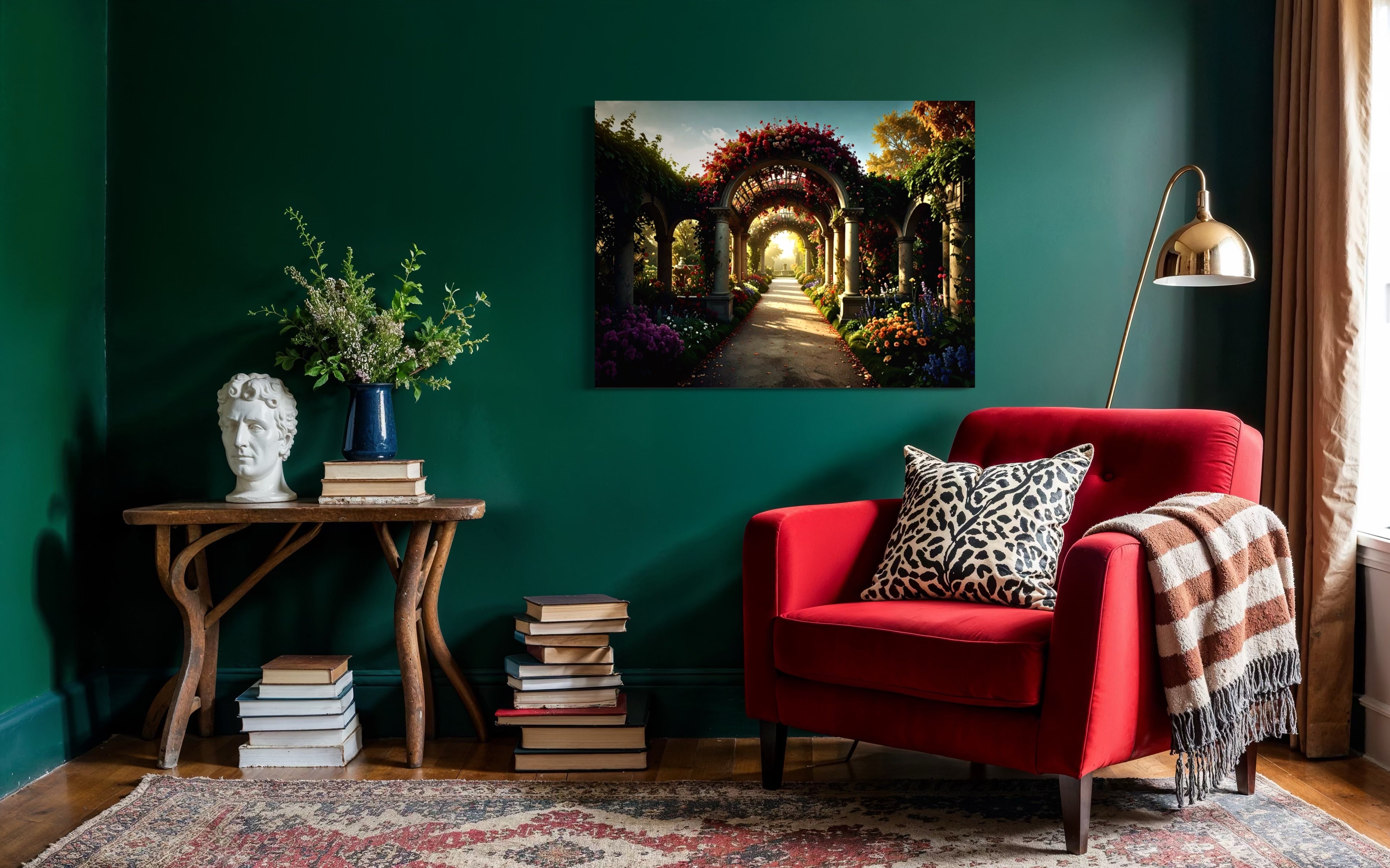 Fall Botanical Garden Museum Print