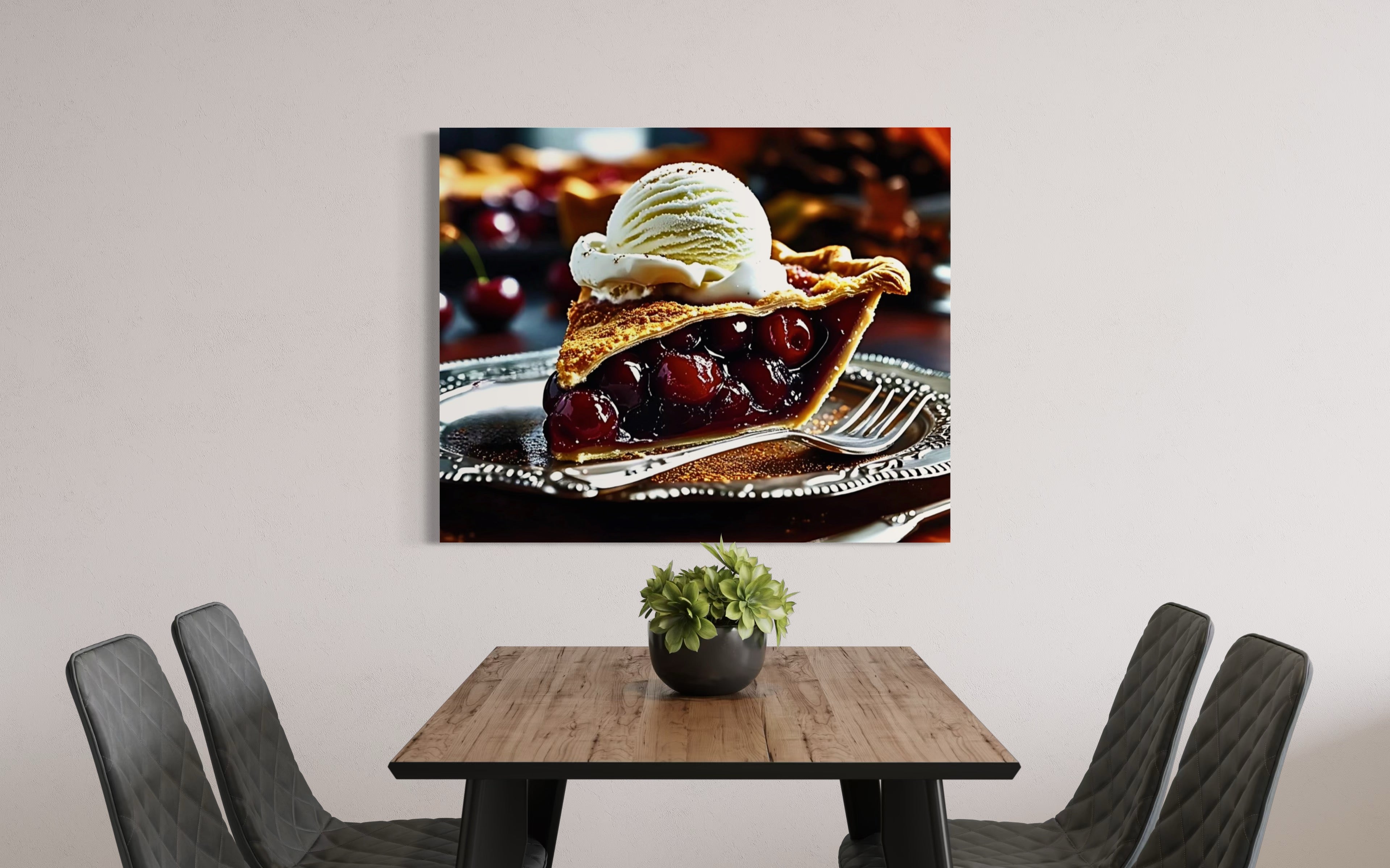 Cherry Pie a la Mode