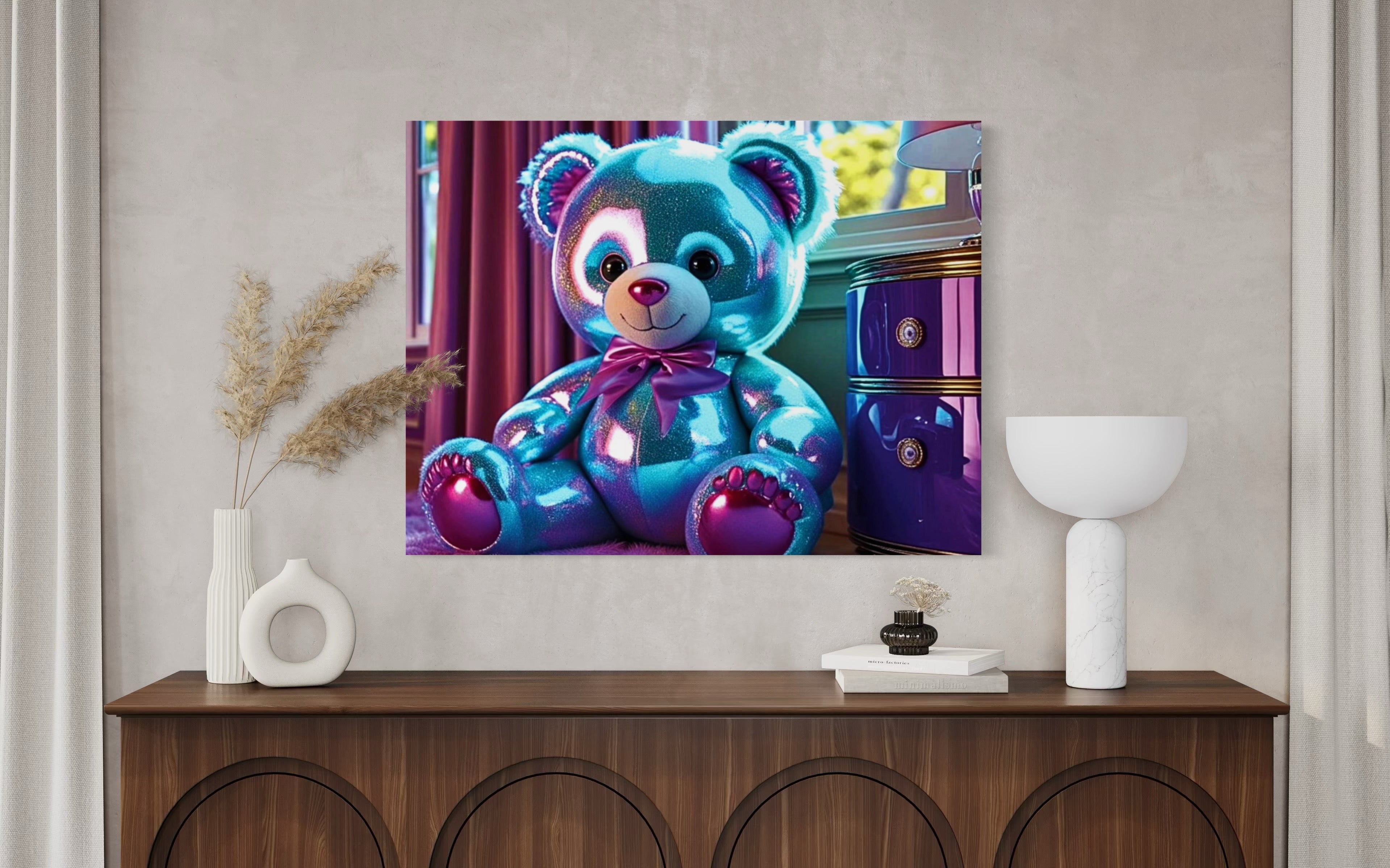 Magic Bear Museum Print