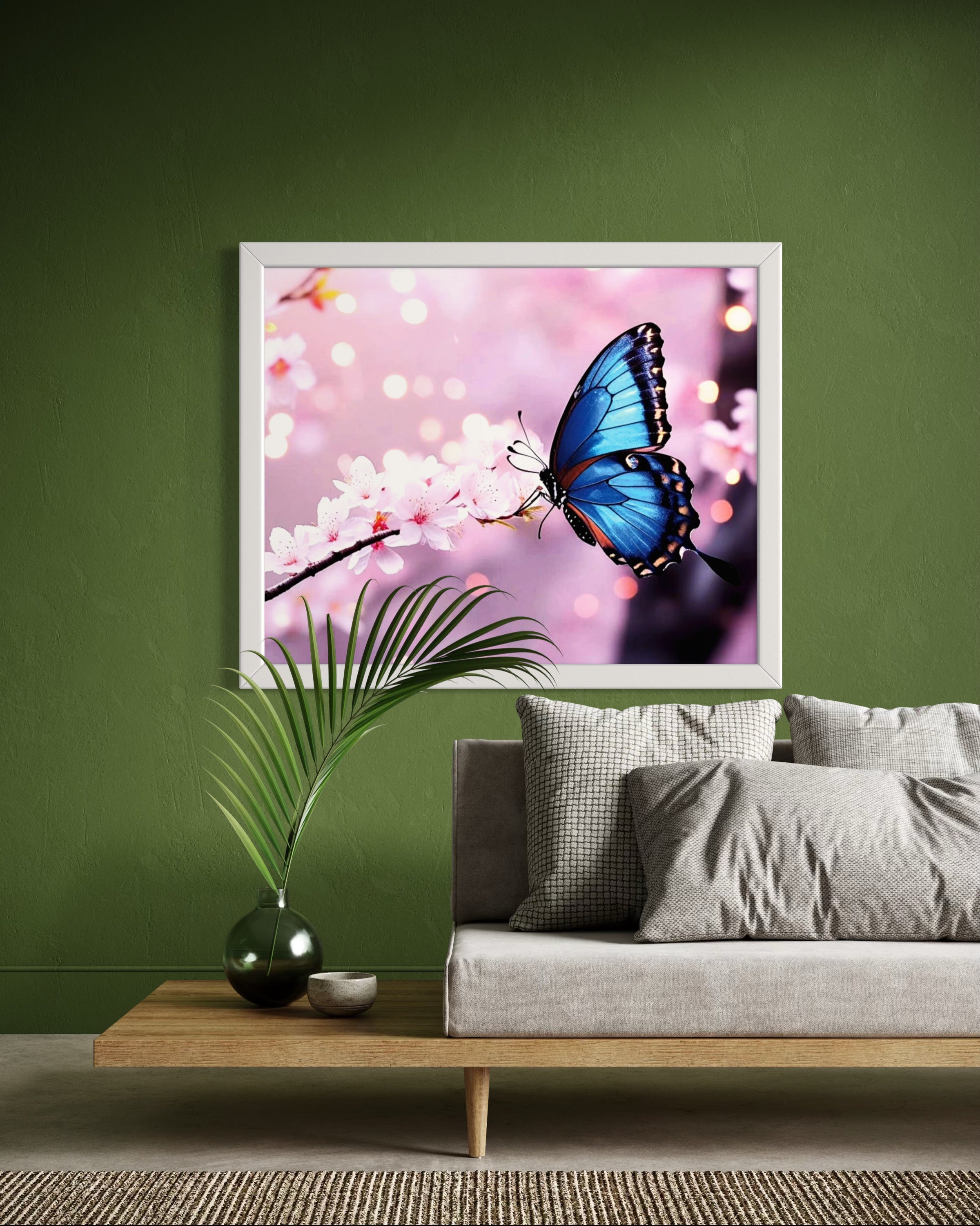 Butterfly Blossoms Museum Print