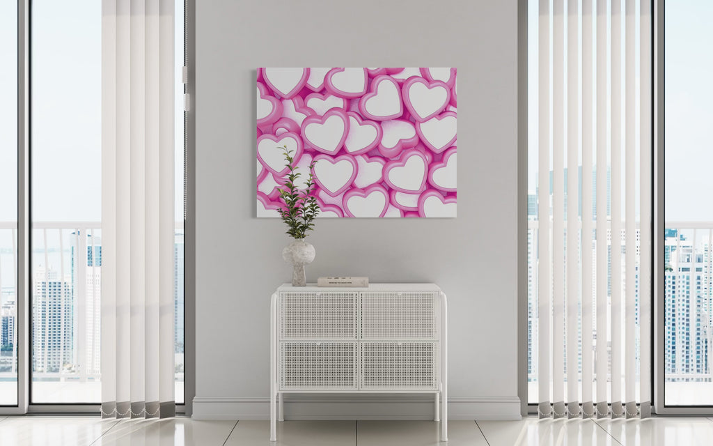 Candy Hearts Museum Print
