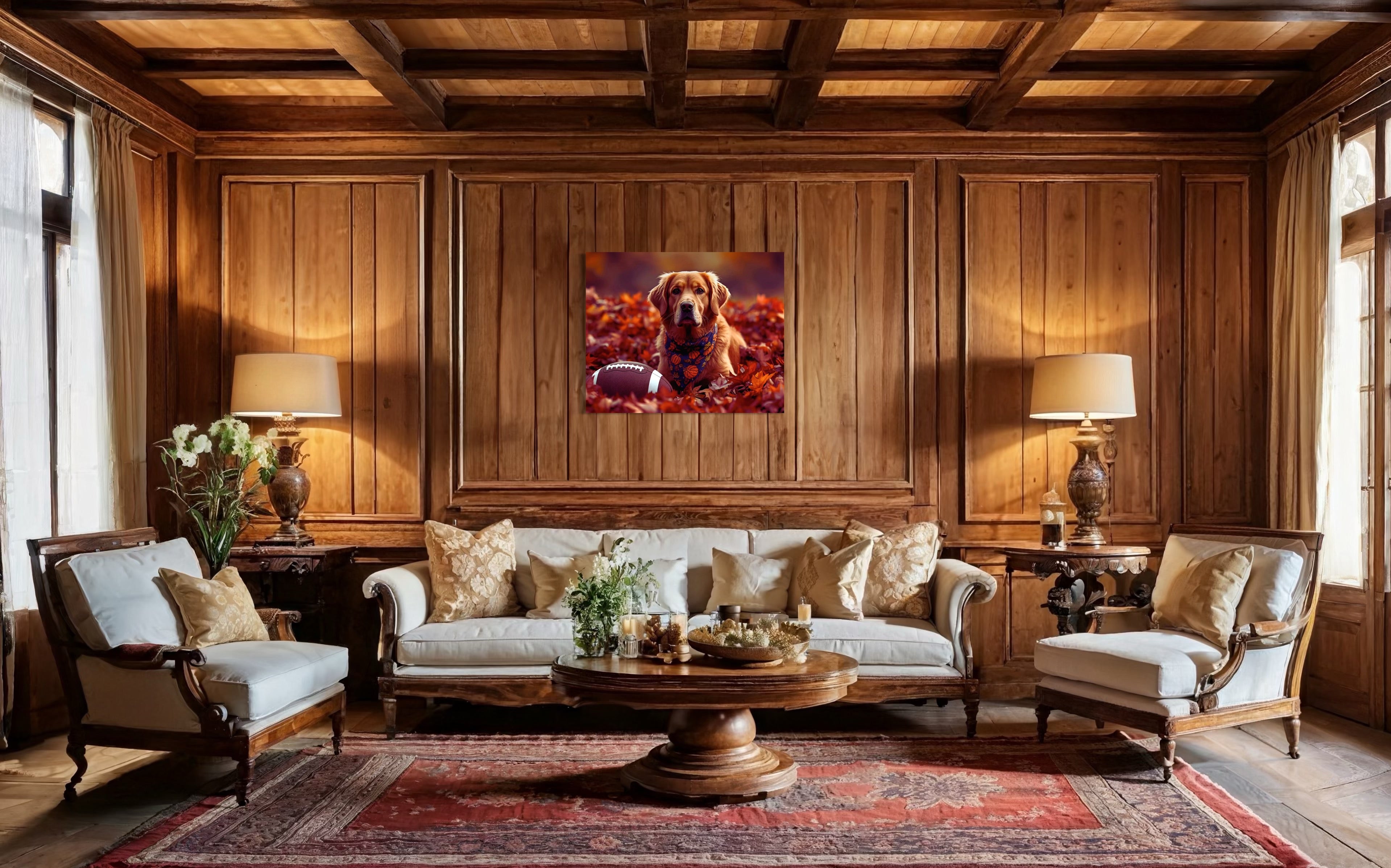All American Autumn Museum Print