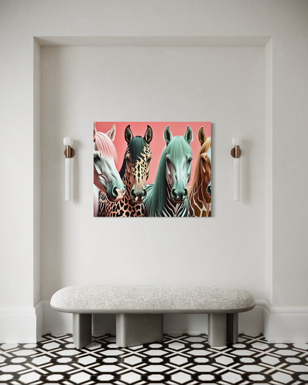 Impossible Horses Museum Print
