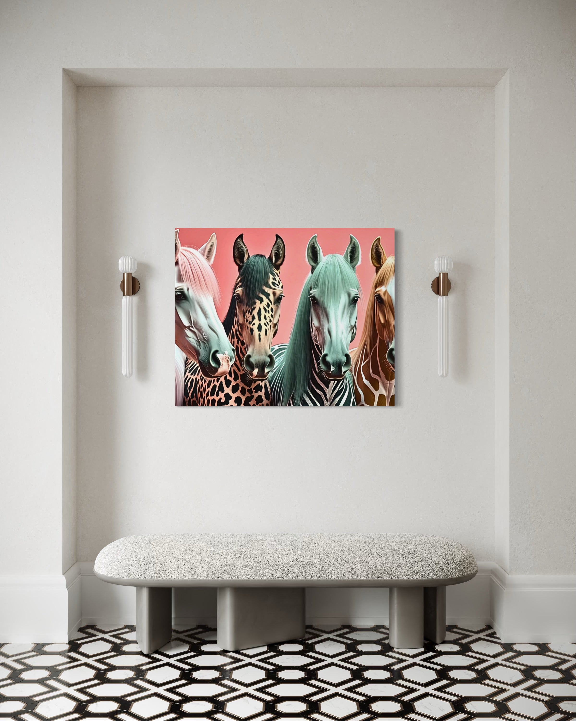 Impossible Horses Museum Print