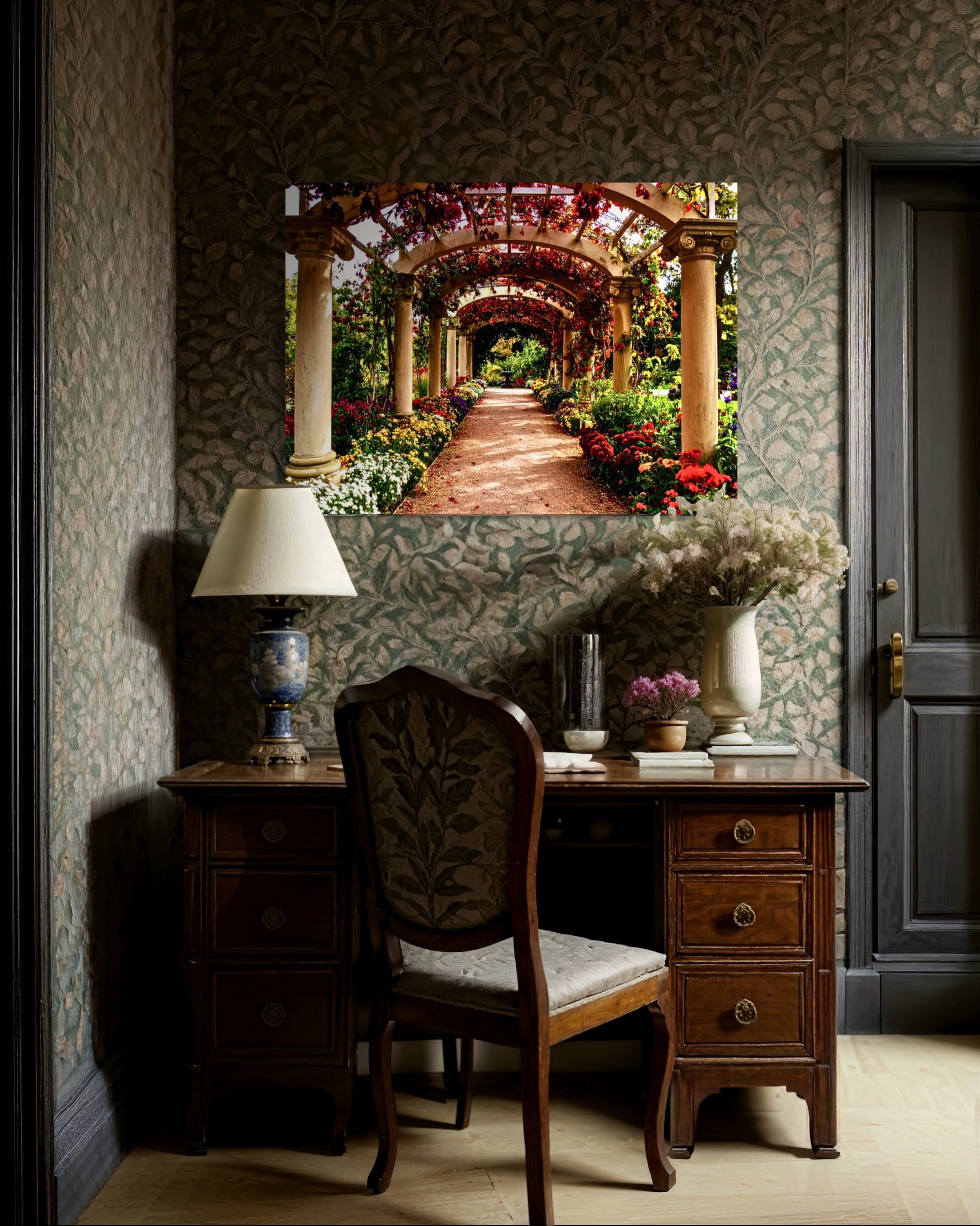 Autumn Botanical Garden Day Museum Print