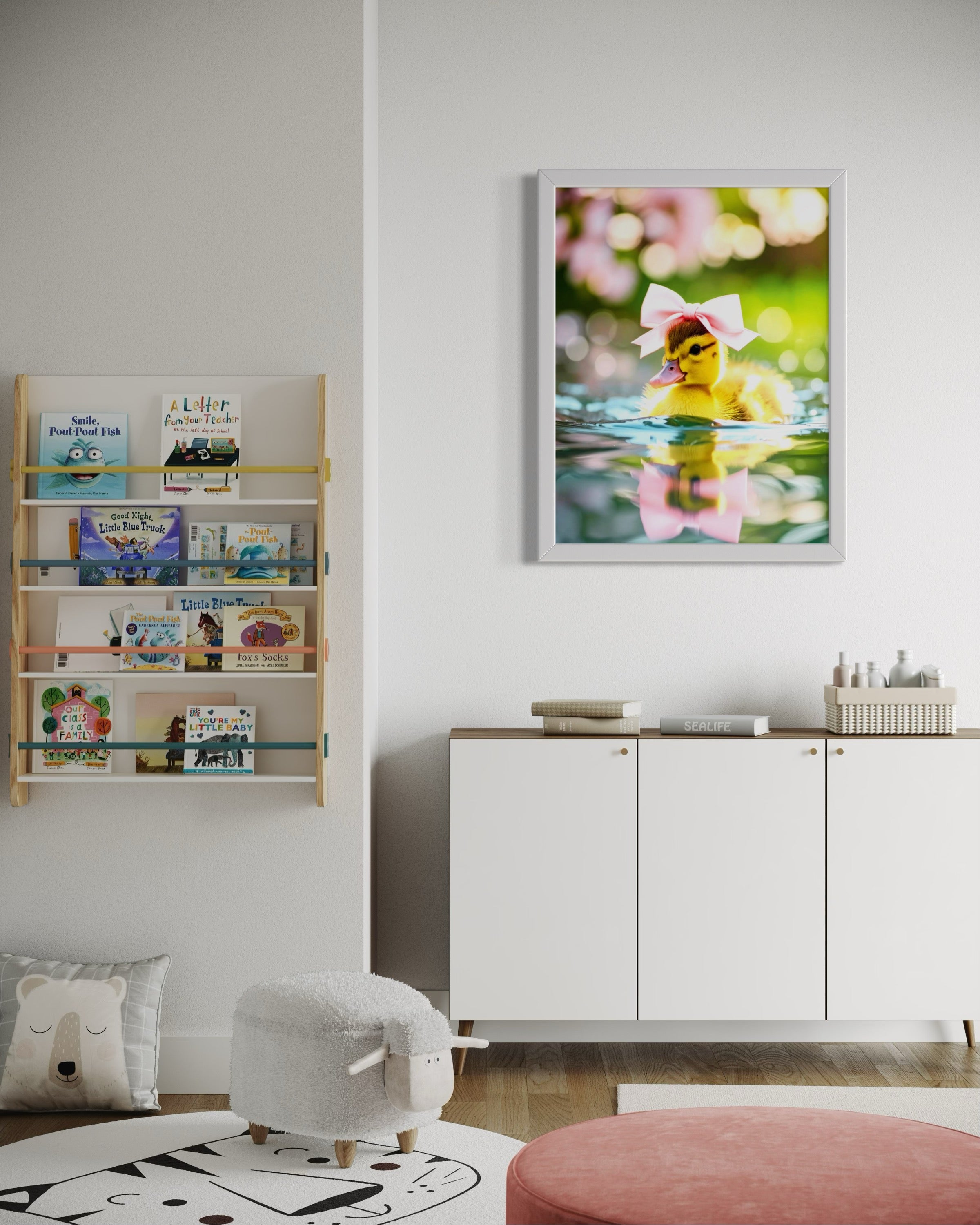 Duckling Princess Museum Print