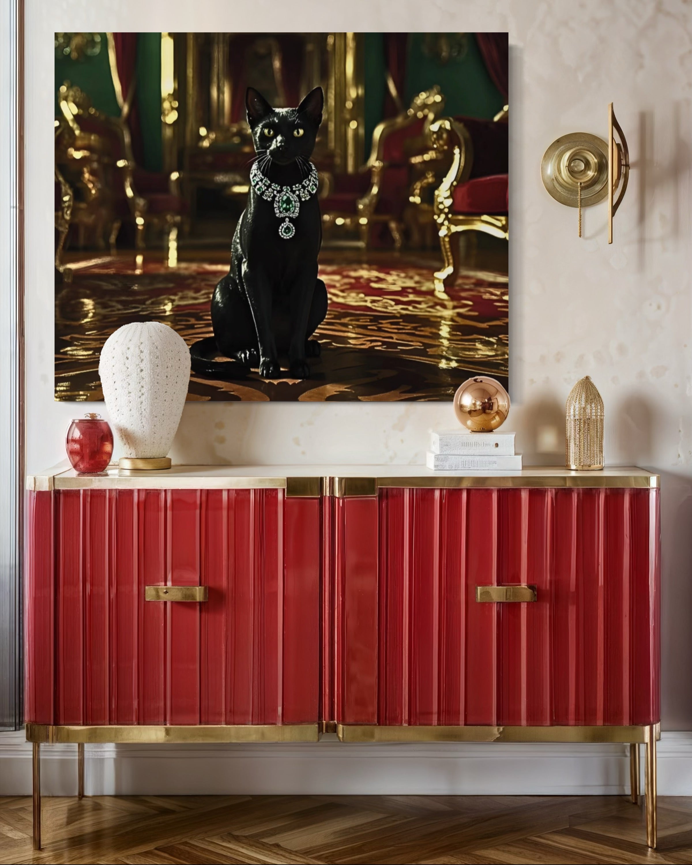 Victorian Royal Black Cat
