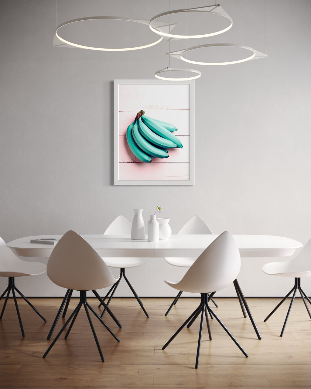 Blue Bananas Museum Print