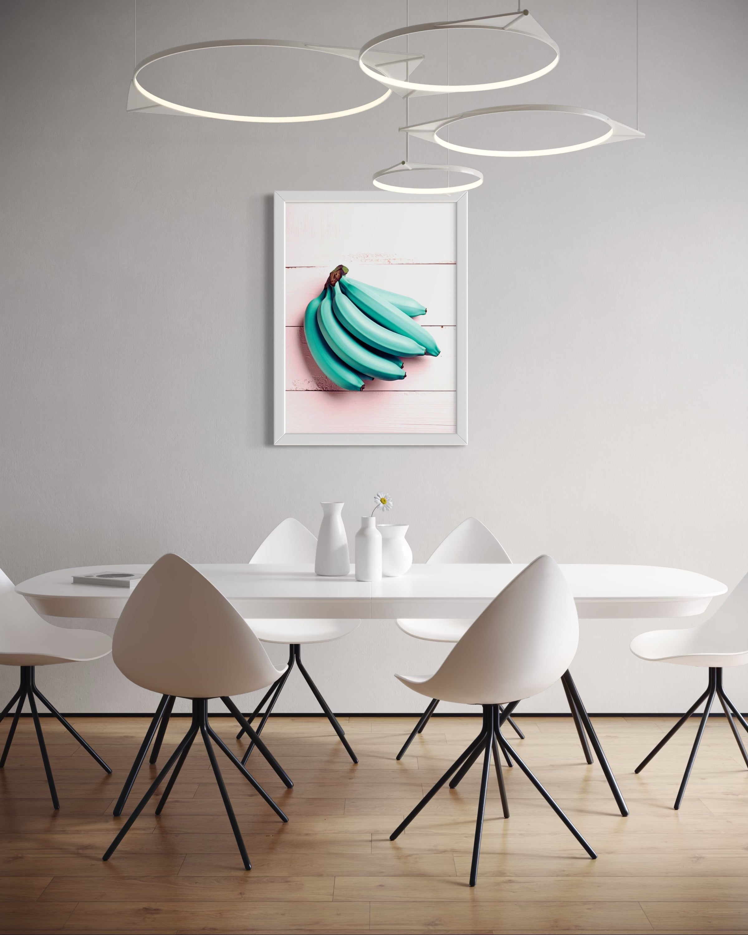 Blue Bananas Museum Print