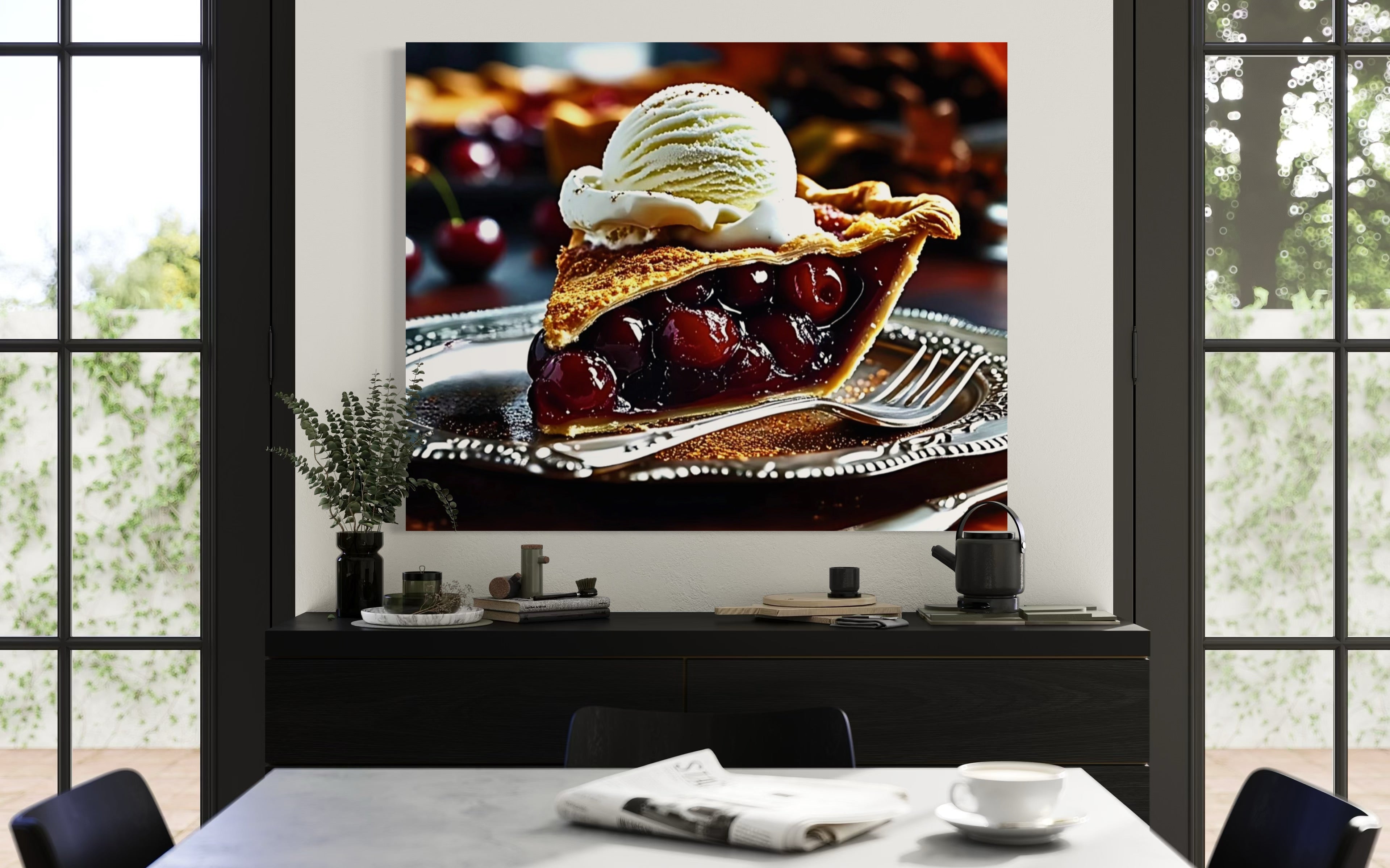 Cherry Pie a la Mode