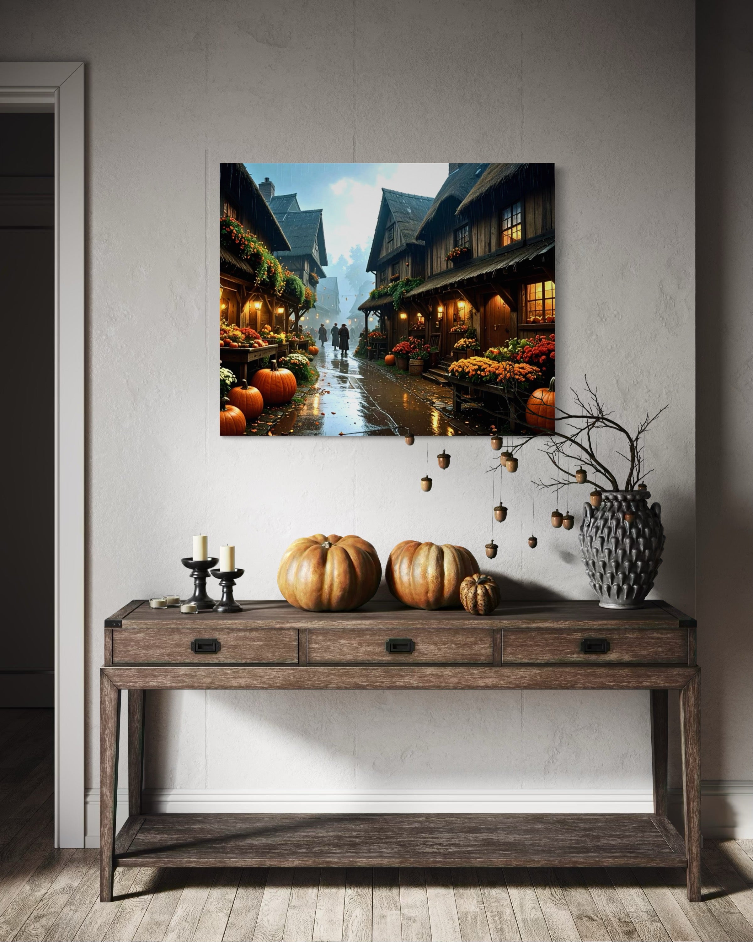 Vintage Fall Village