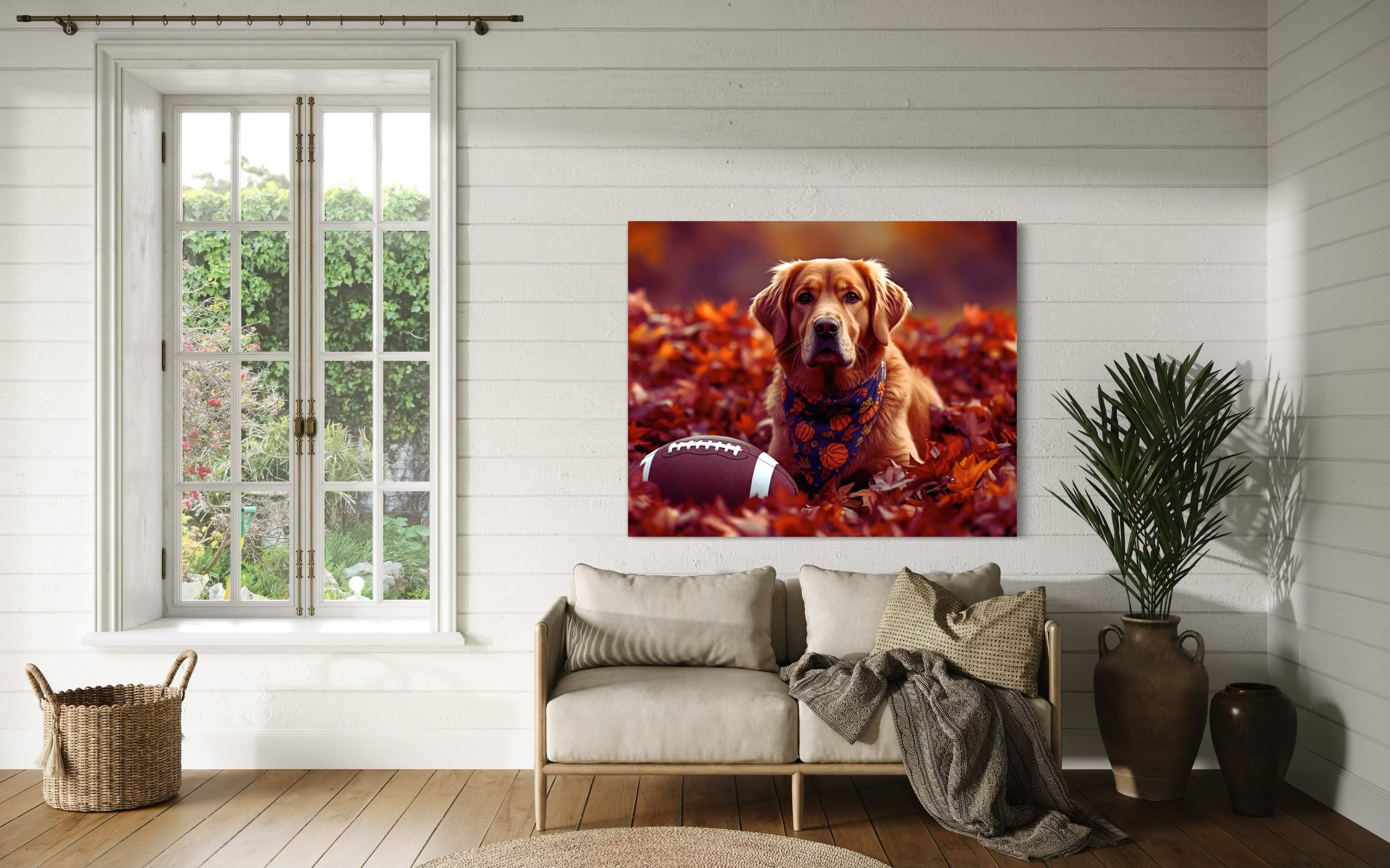 All American Autumn Museum Print