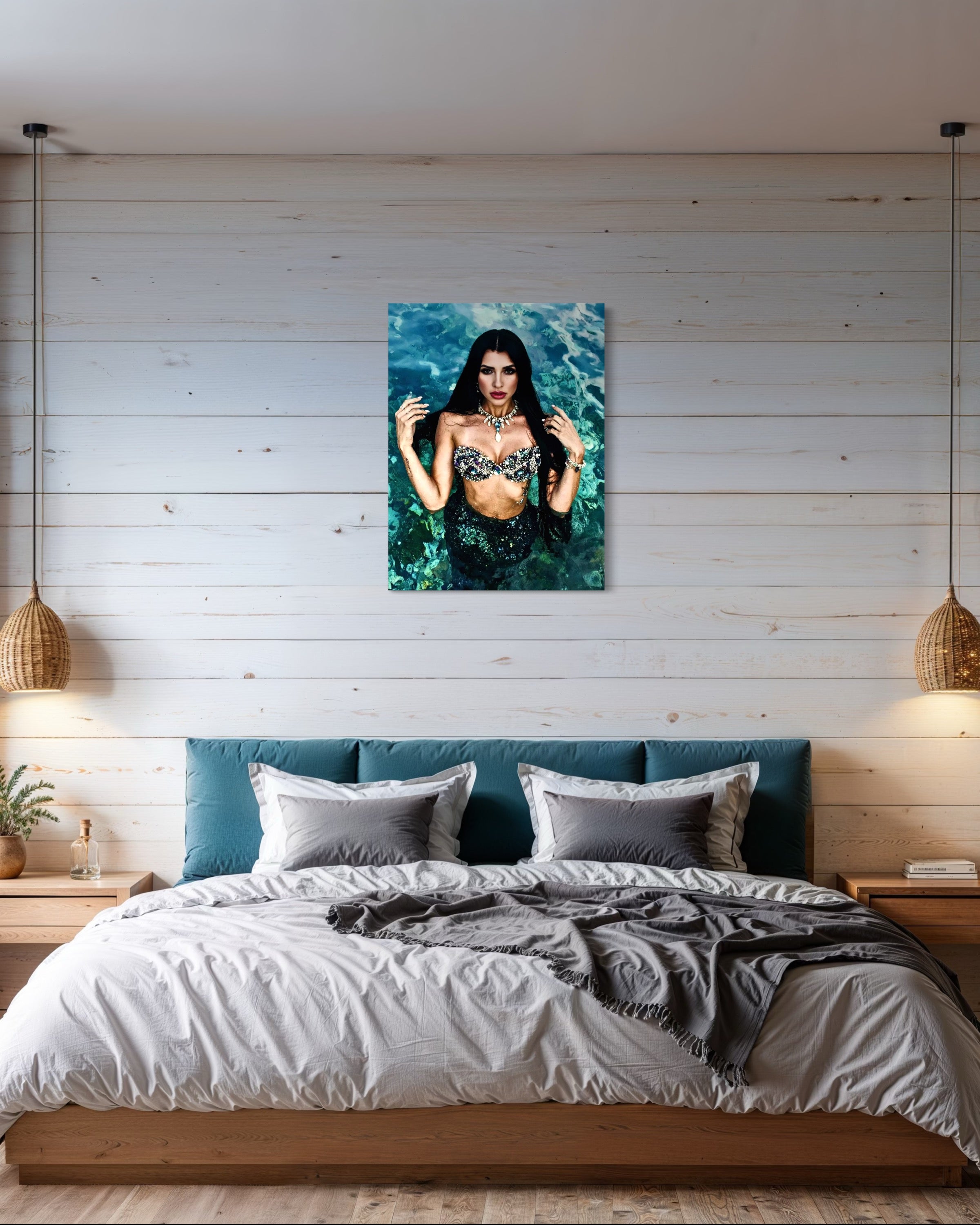 Arabesque Siren of the Mediterranean Sea Museum Print