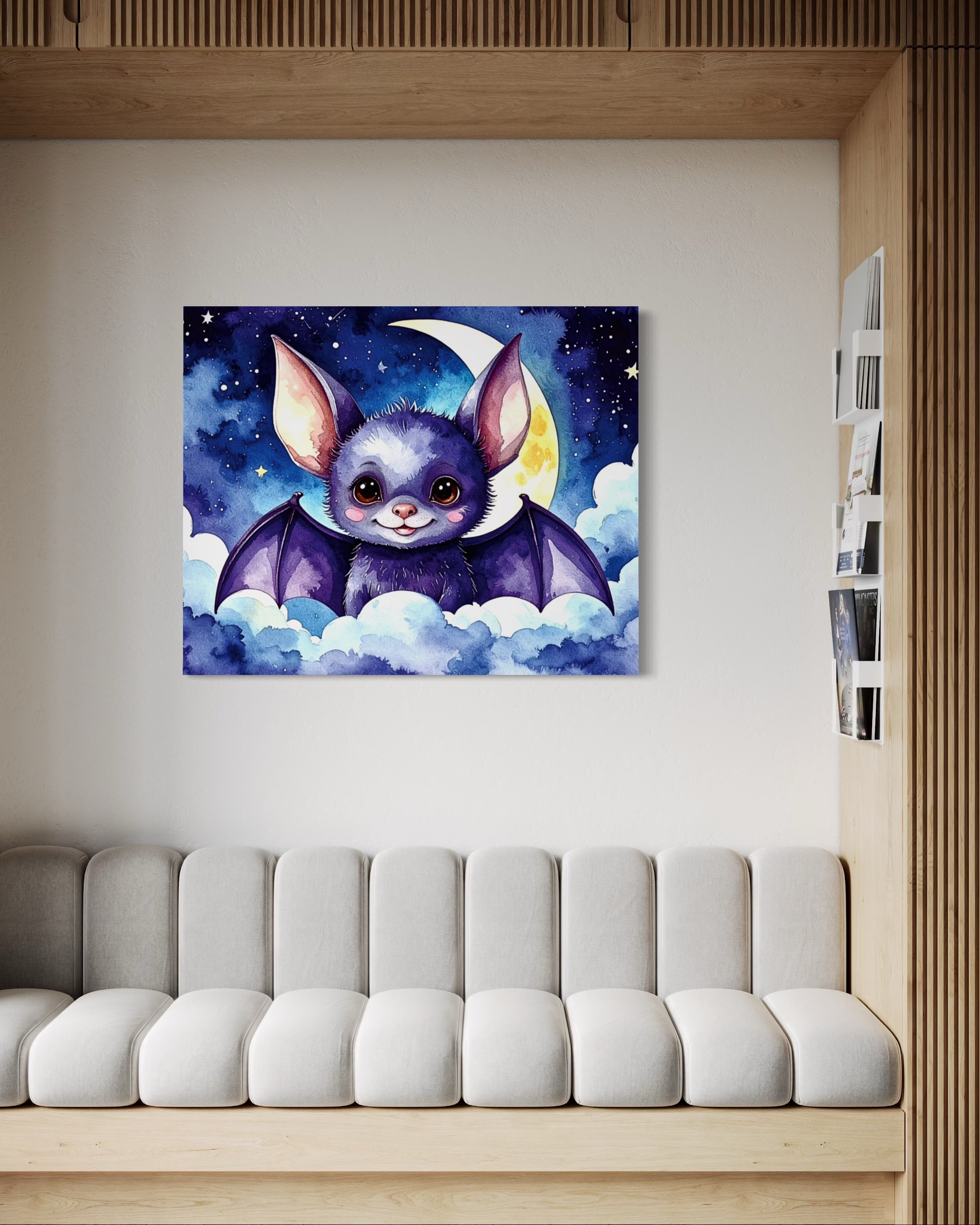Baby Bat in the Clouds