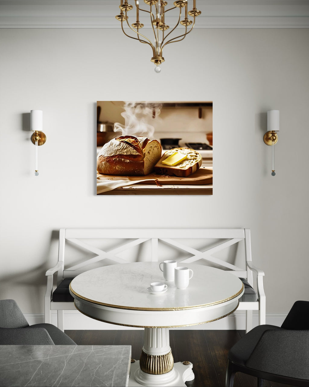 Fresh Baked Bread and Butter