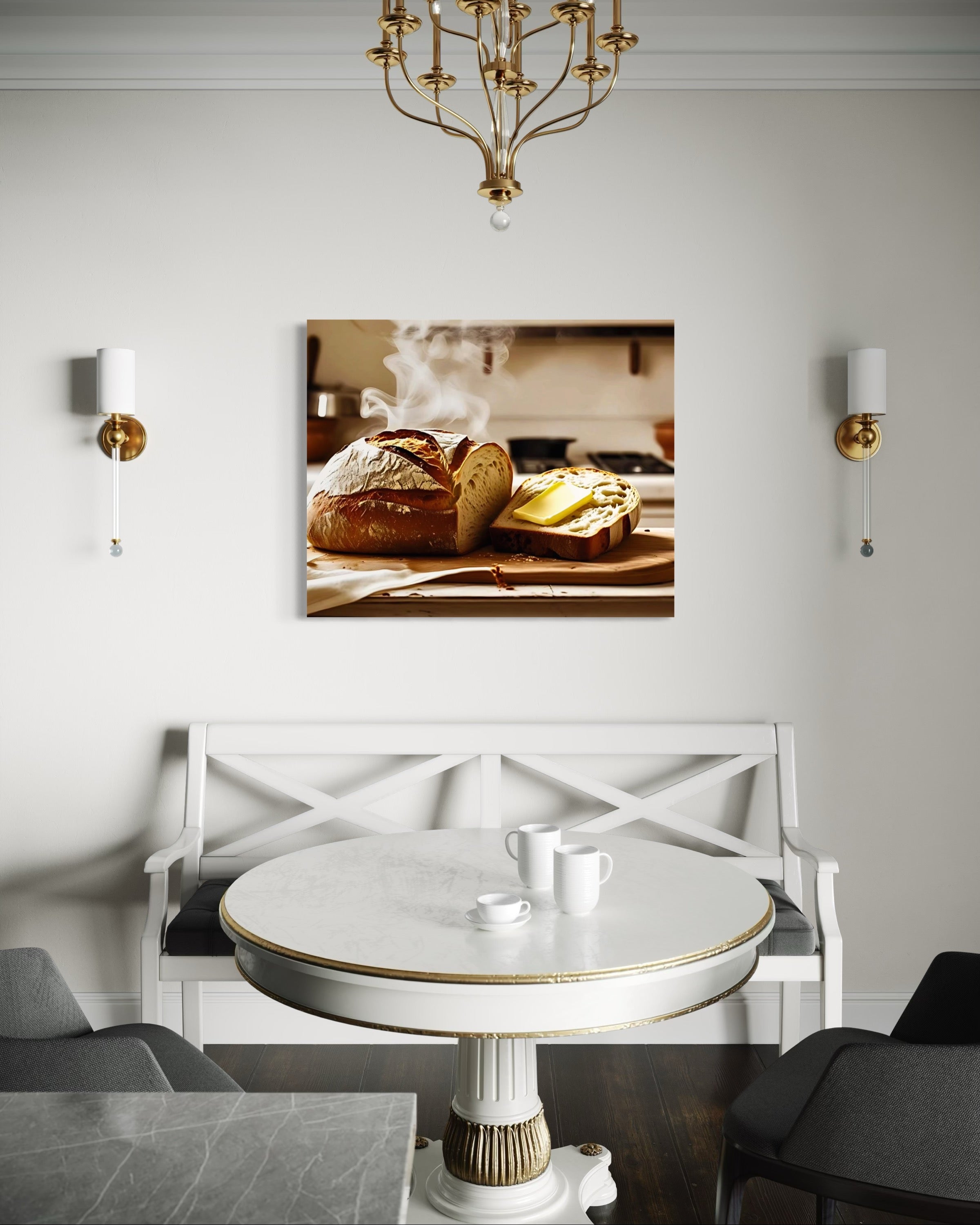 Fresh Baked Bread and Butter