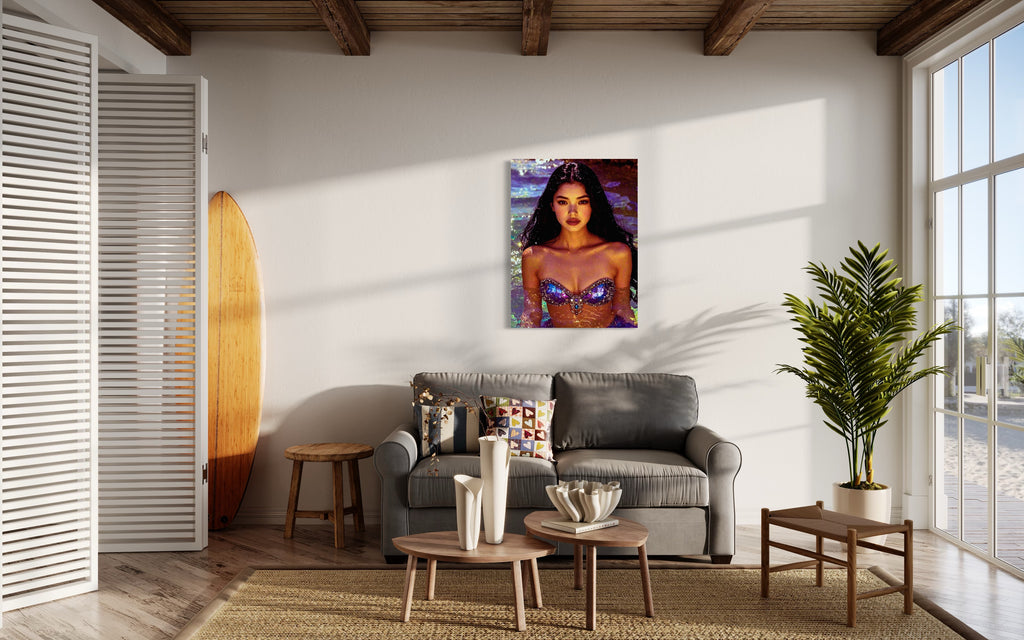 Calypso Siren of Cala Macarella, Spain Museum Print