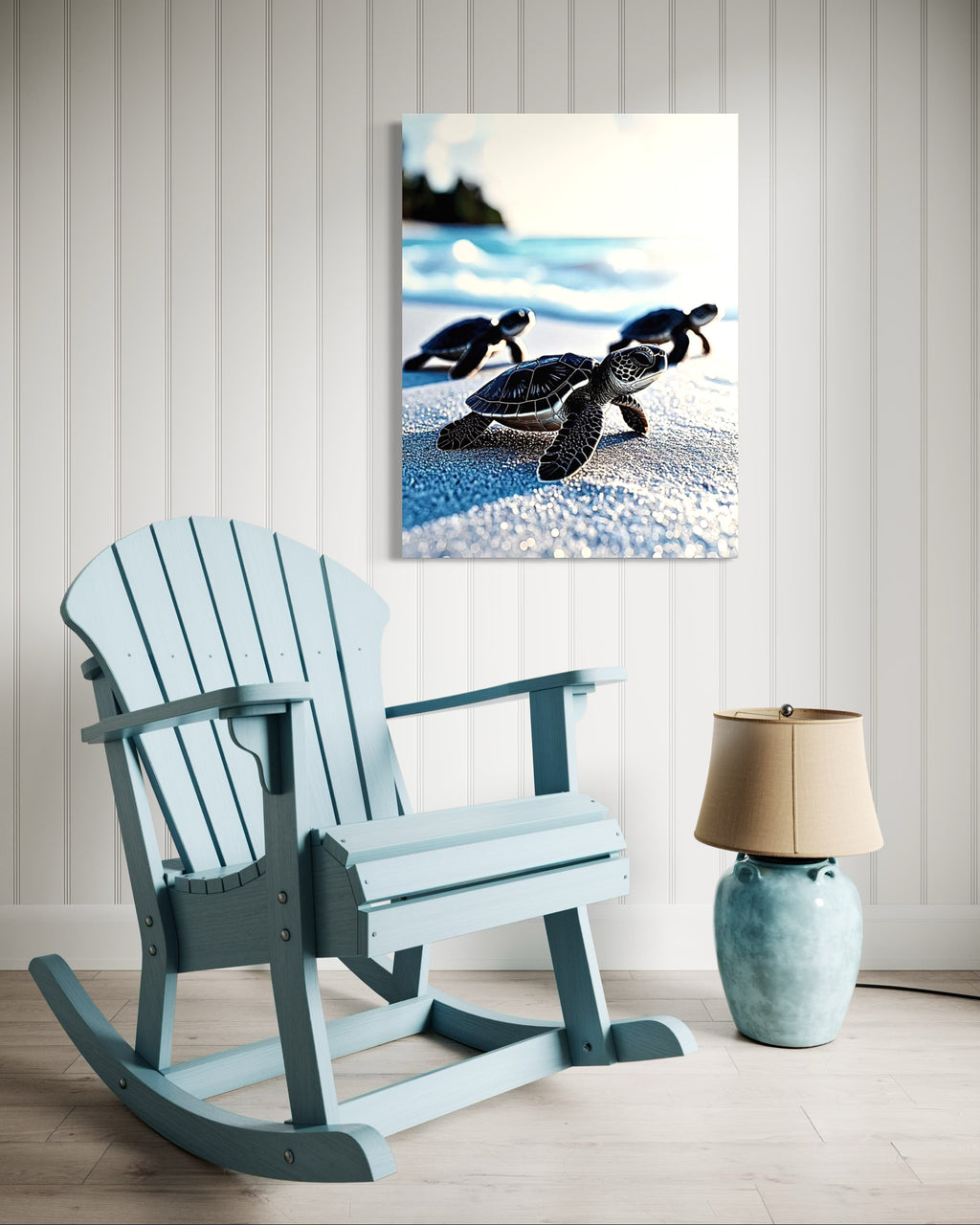 Baby Sea Turtles Museum Print