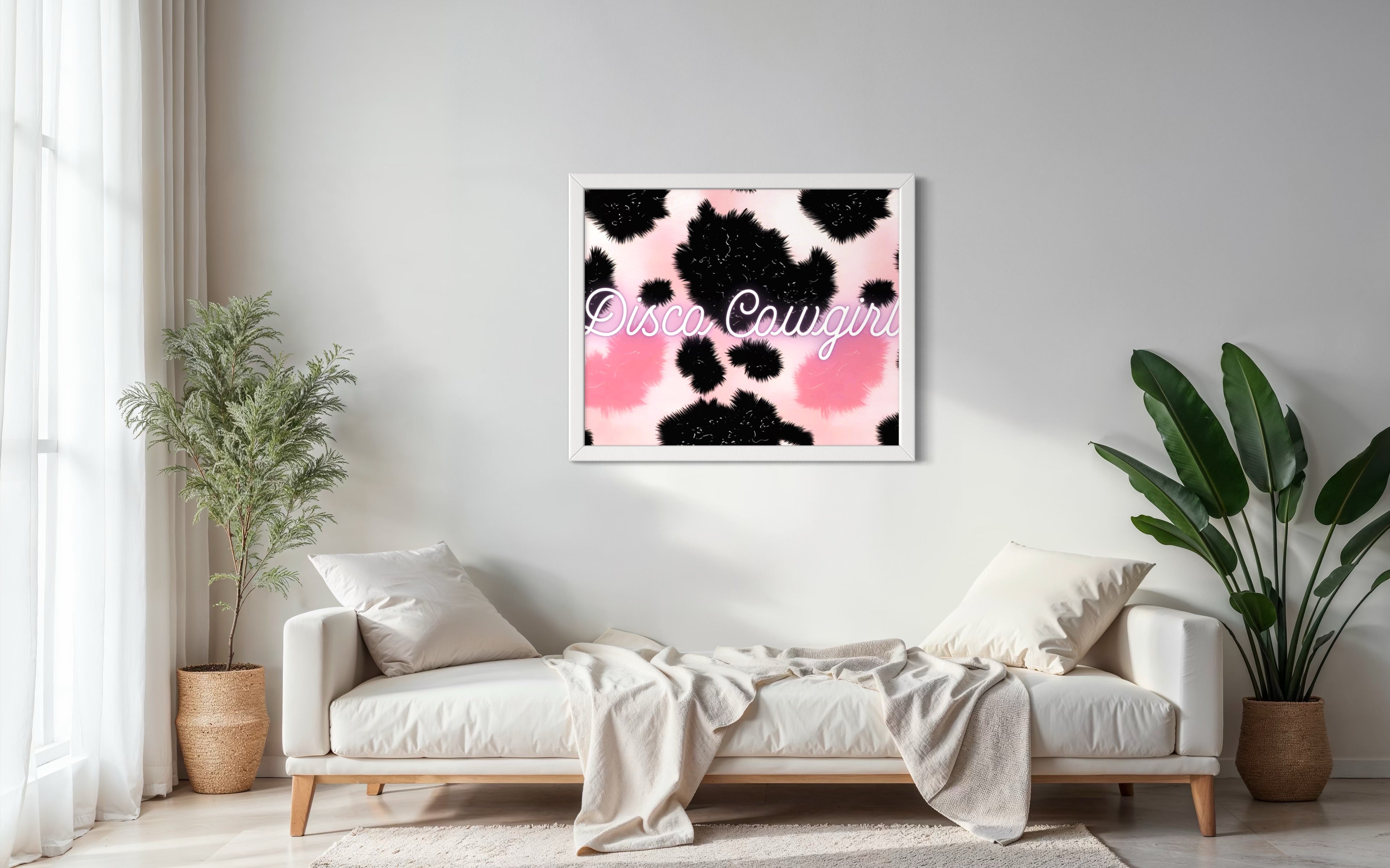 Disco Cowgirl Poster