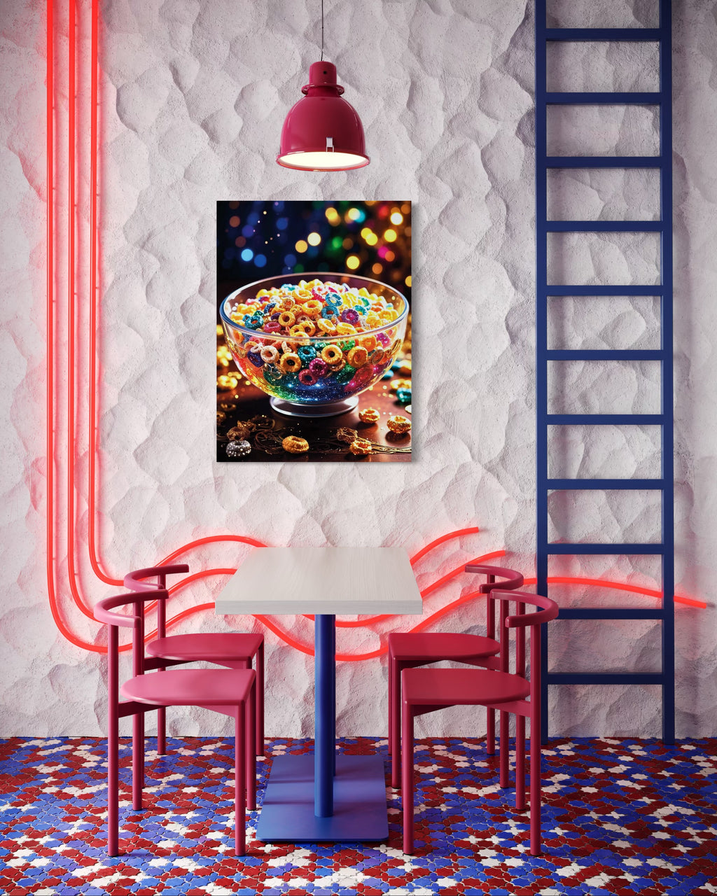 Glitter Cereal Museum Print