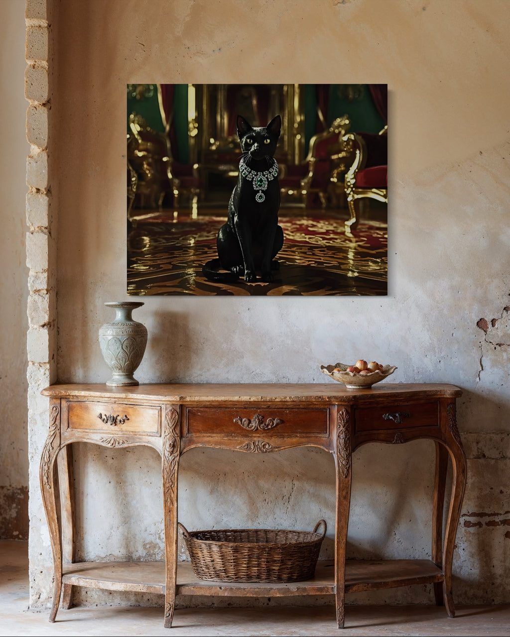 Victorian Royal Black Cat