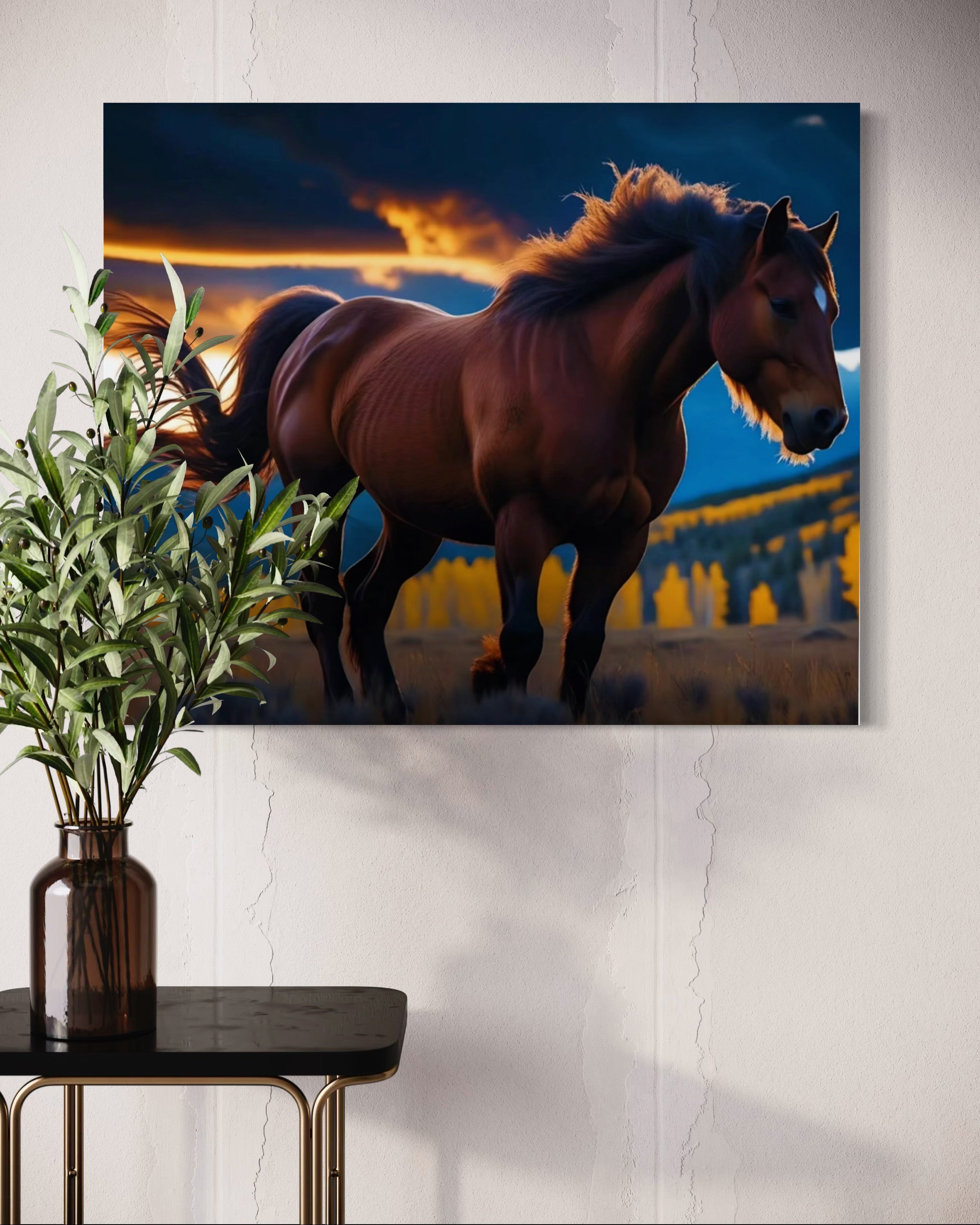 Montana Wild Horse Museum Print