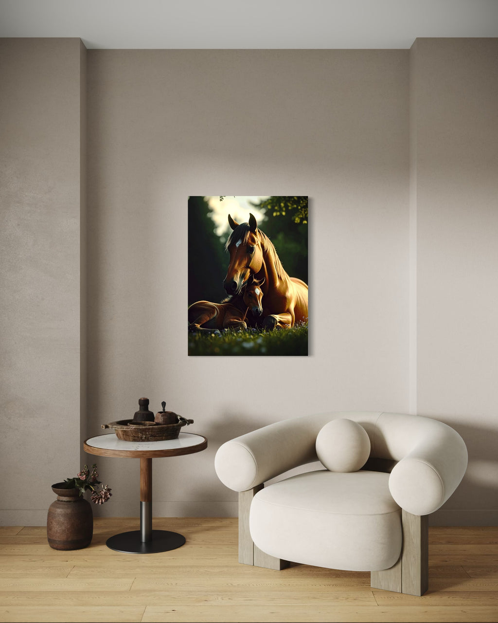 Rest in the Meadow Museum Print