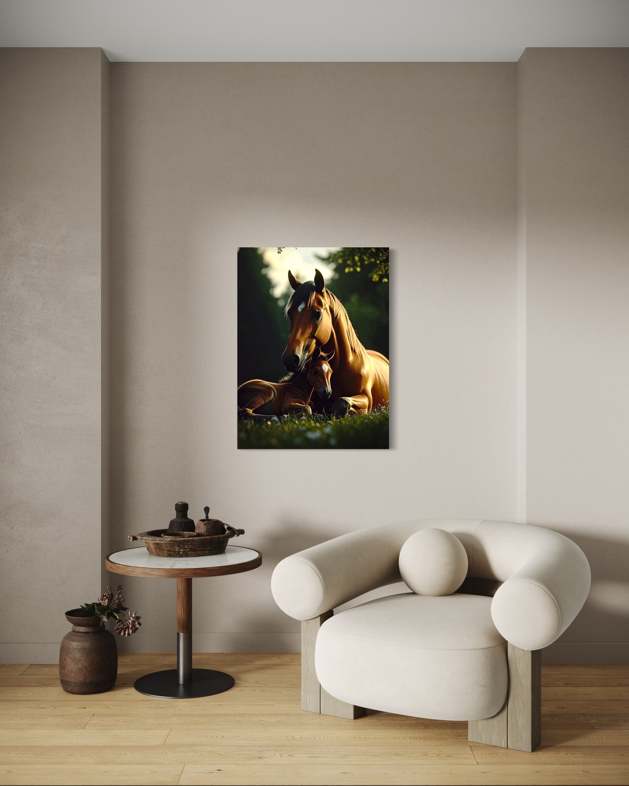Rest in the Meadow Museum Print
