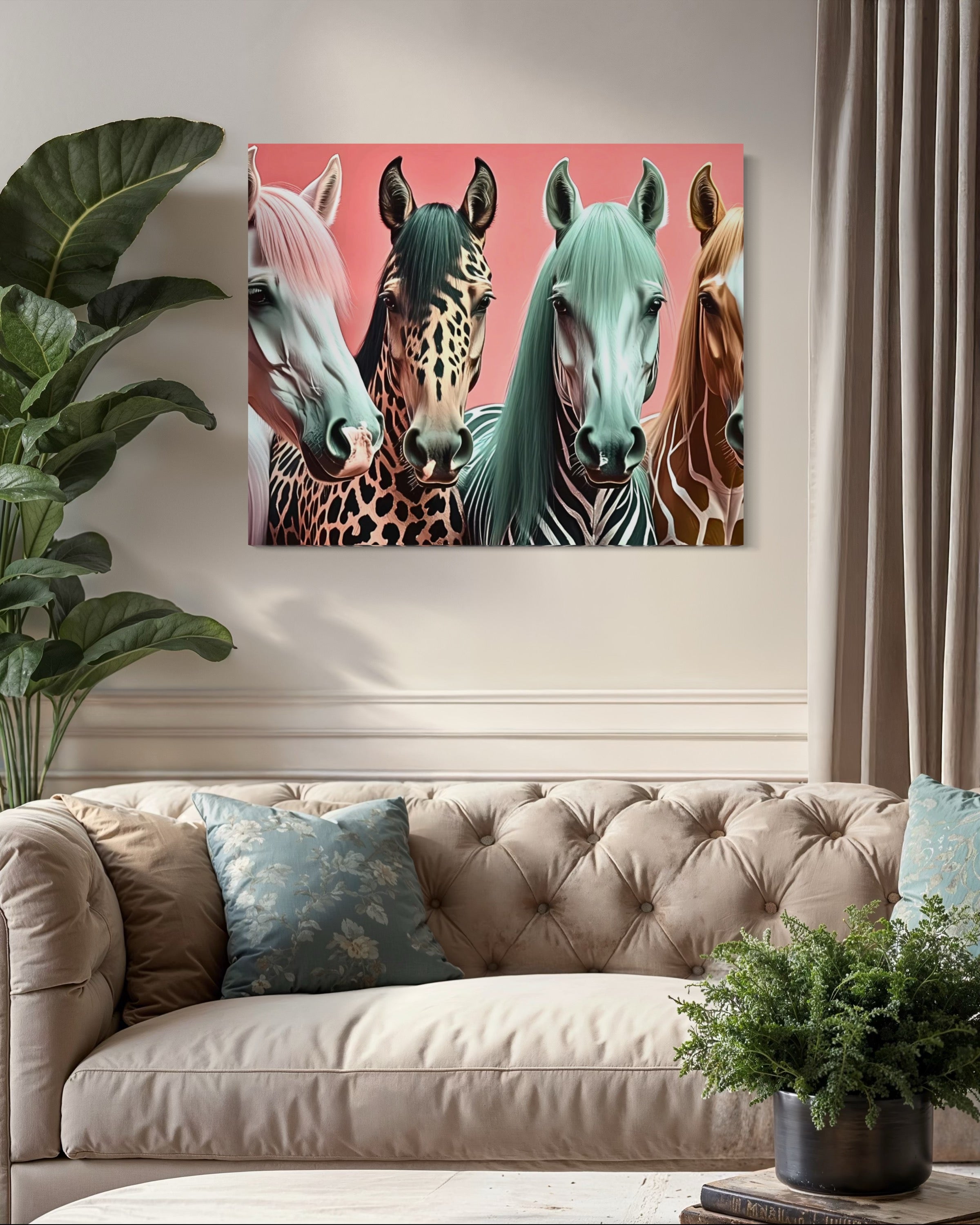 Impossible Horses Museum Print