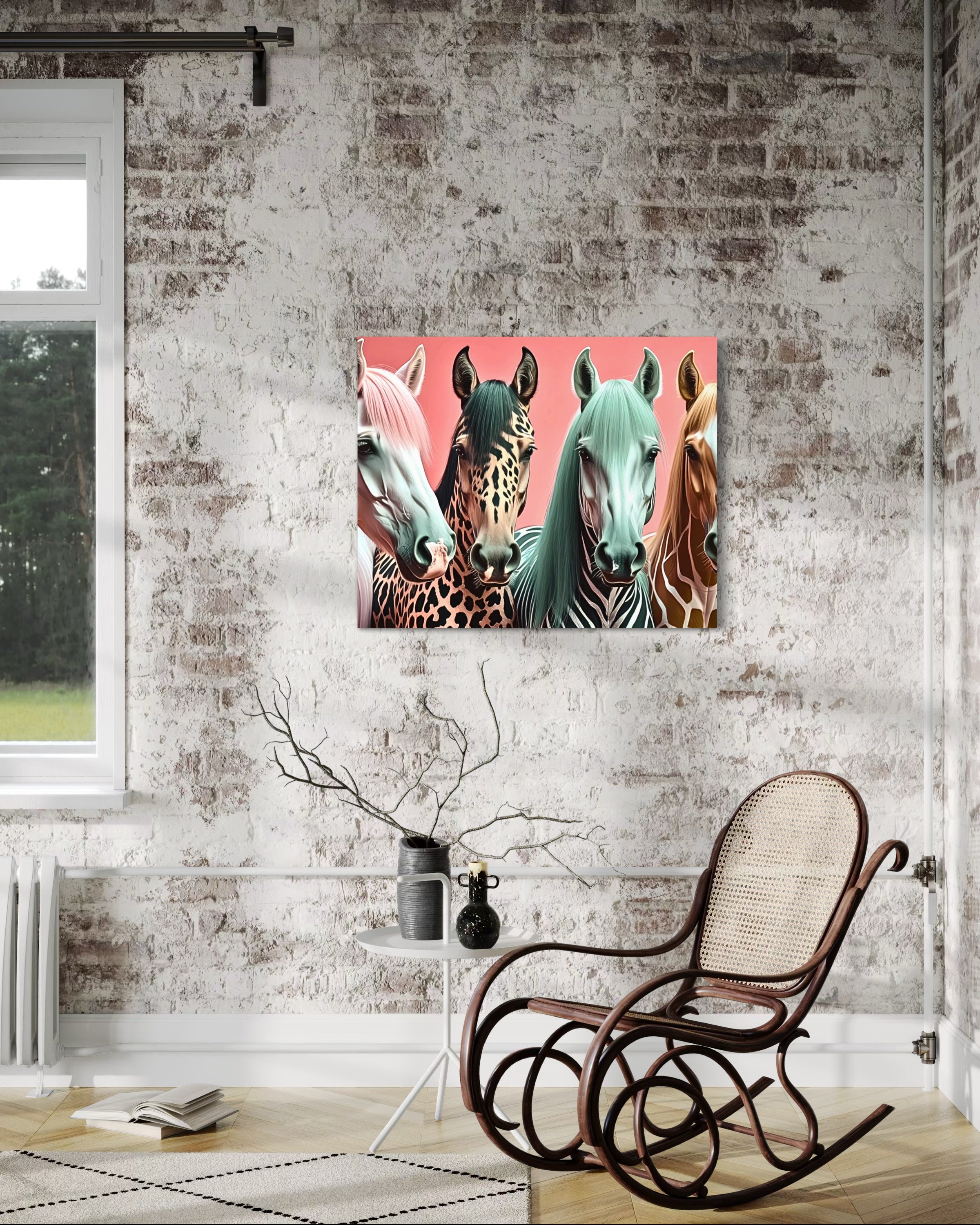 Impossible Horses Museum Print