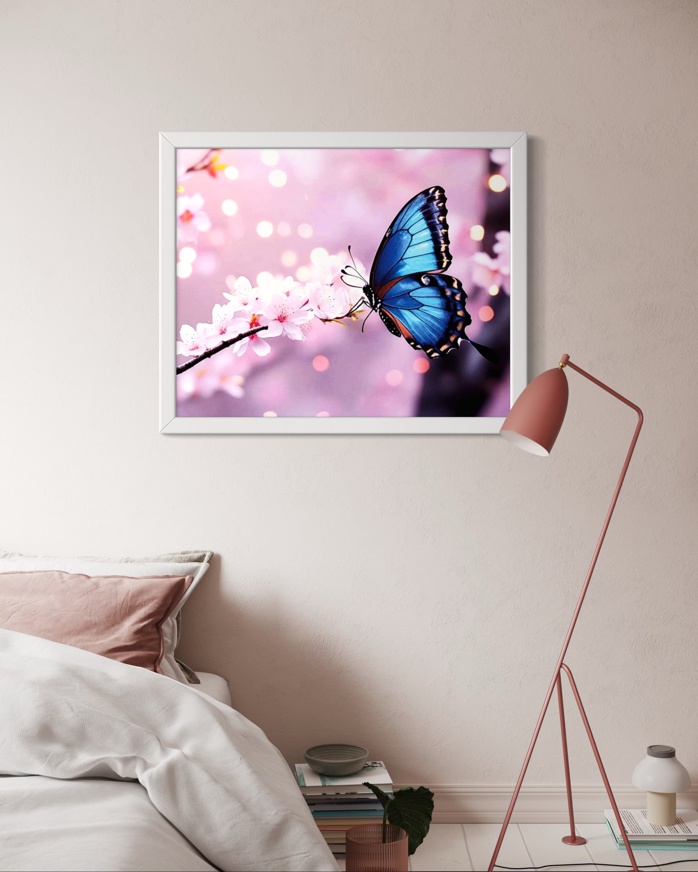 Butterfly Blossoms Museum Print