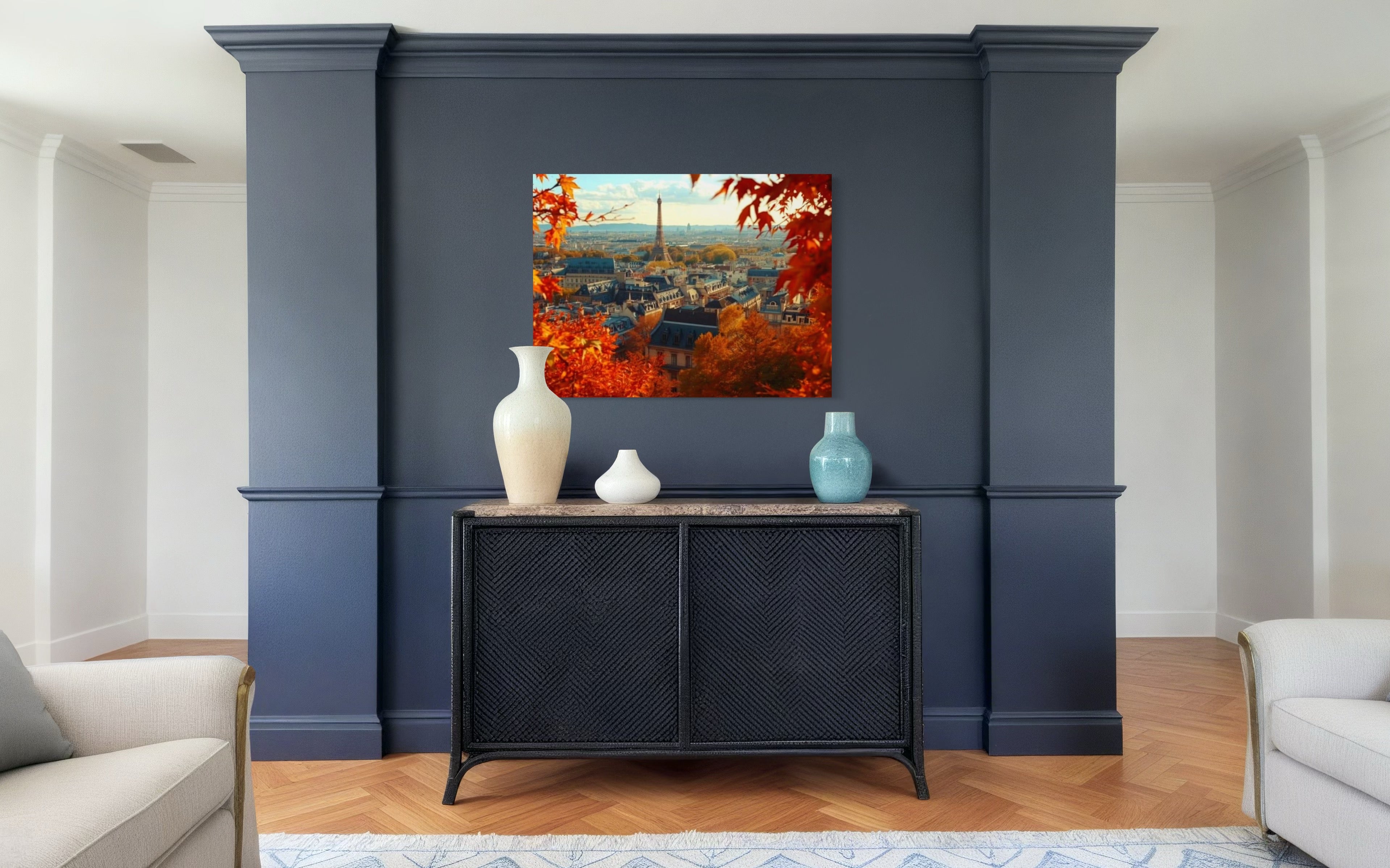 Autumn in Paris Museum Print