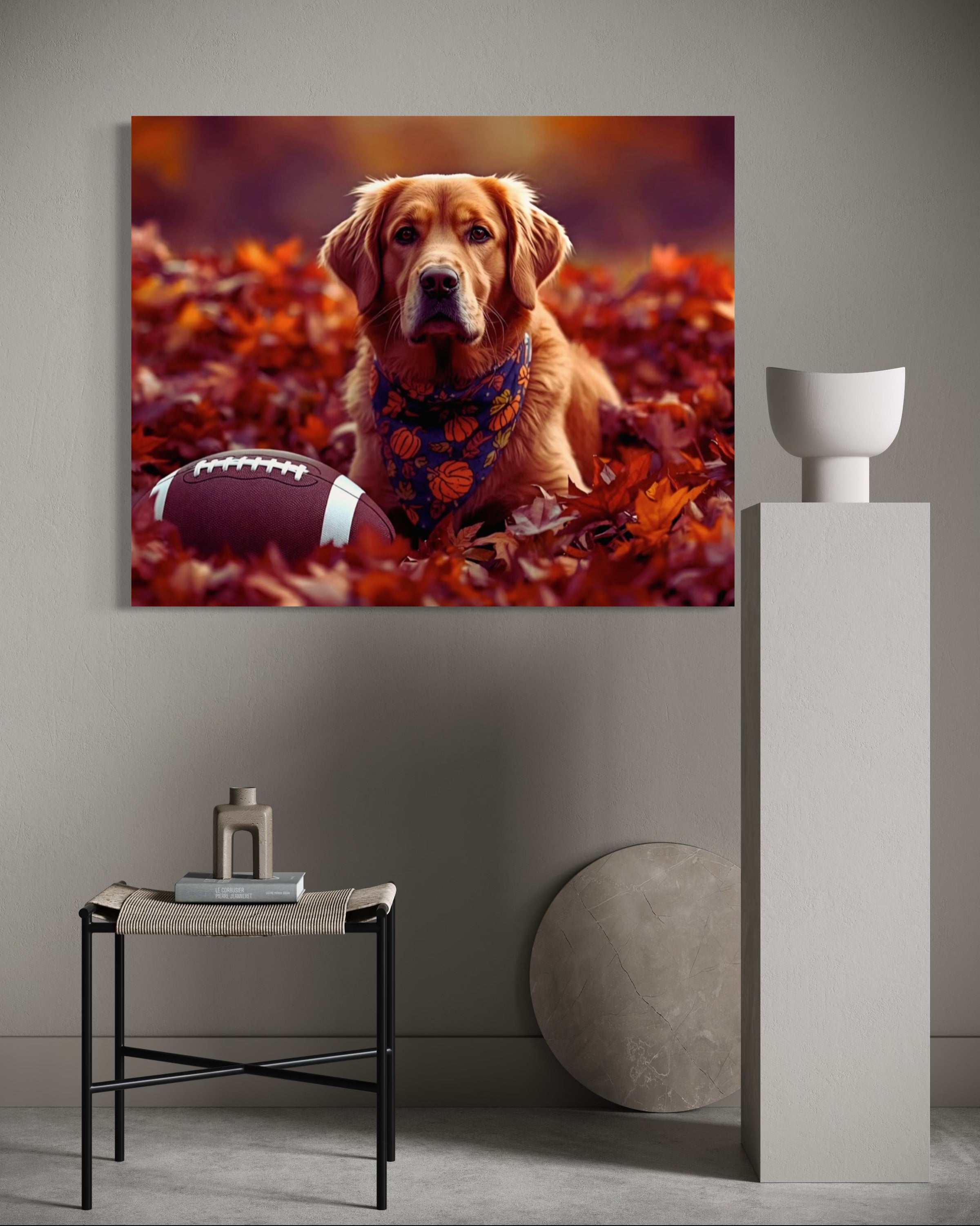 All American Autumn Museum Print