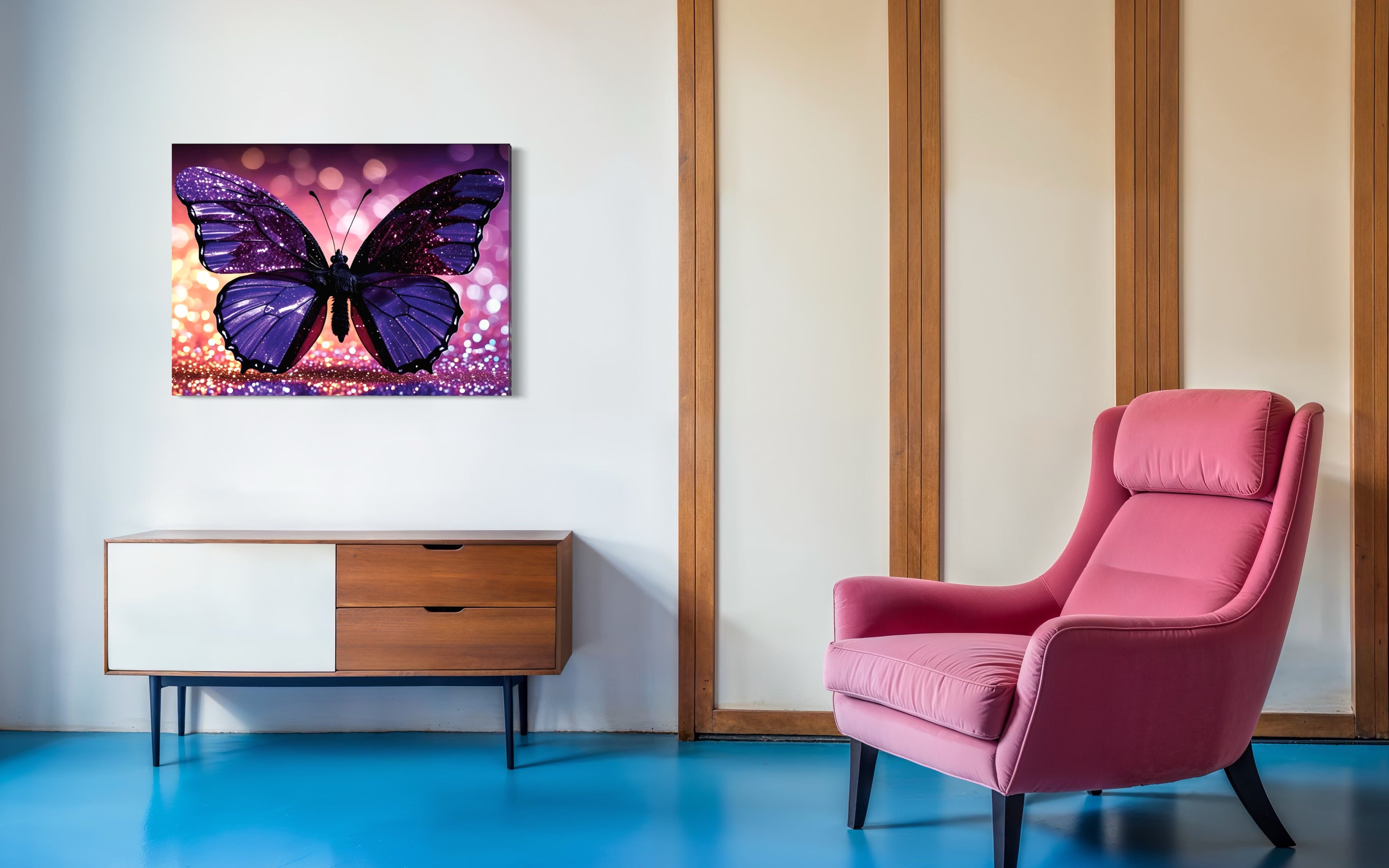 Butterfly Magic Museum Print