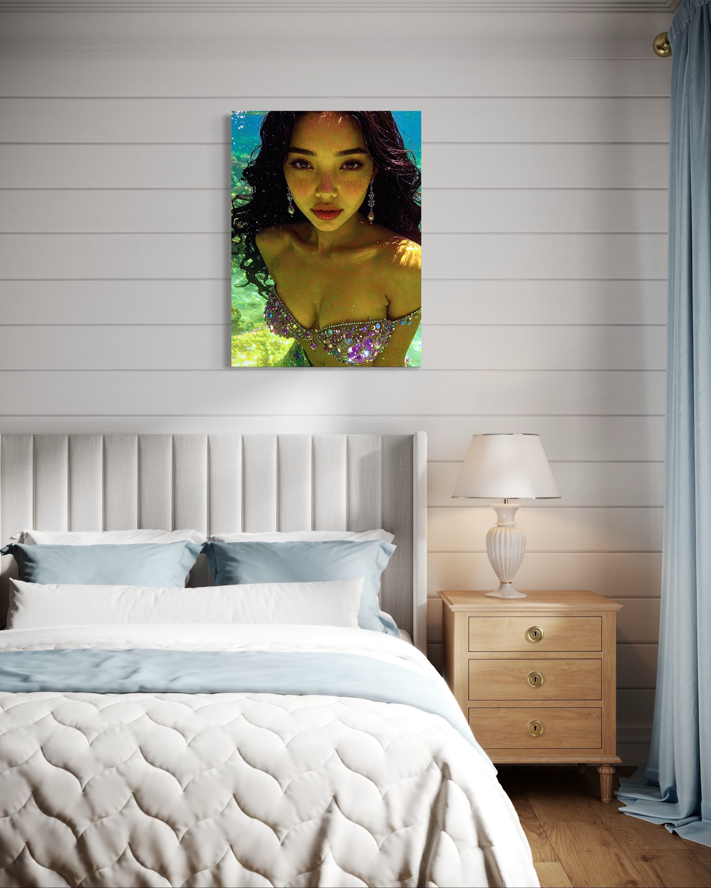 Vespera Siren of Kalanggaman Island Museum Print