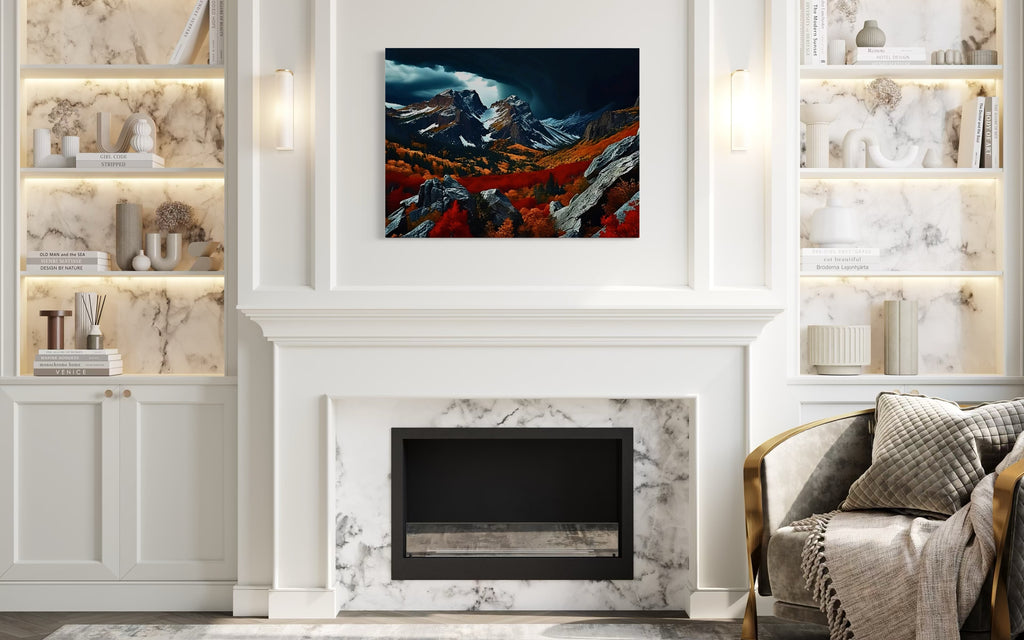 Storm over the Rockies in the Fall