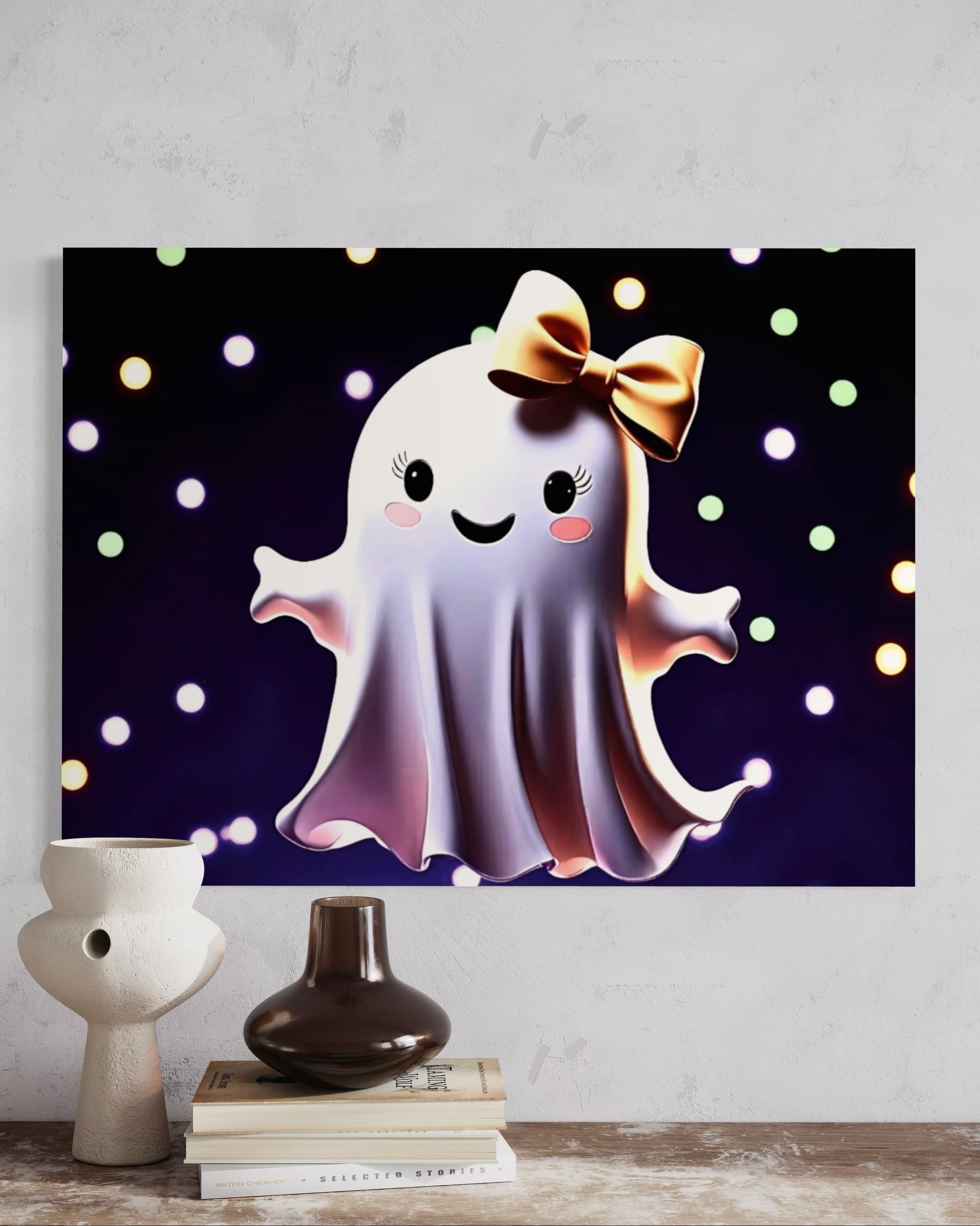 Ghost Girl with Big Bow